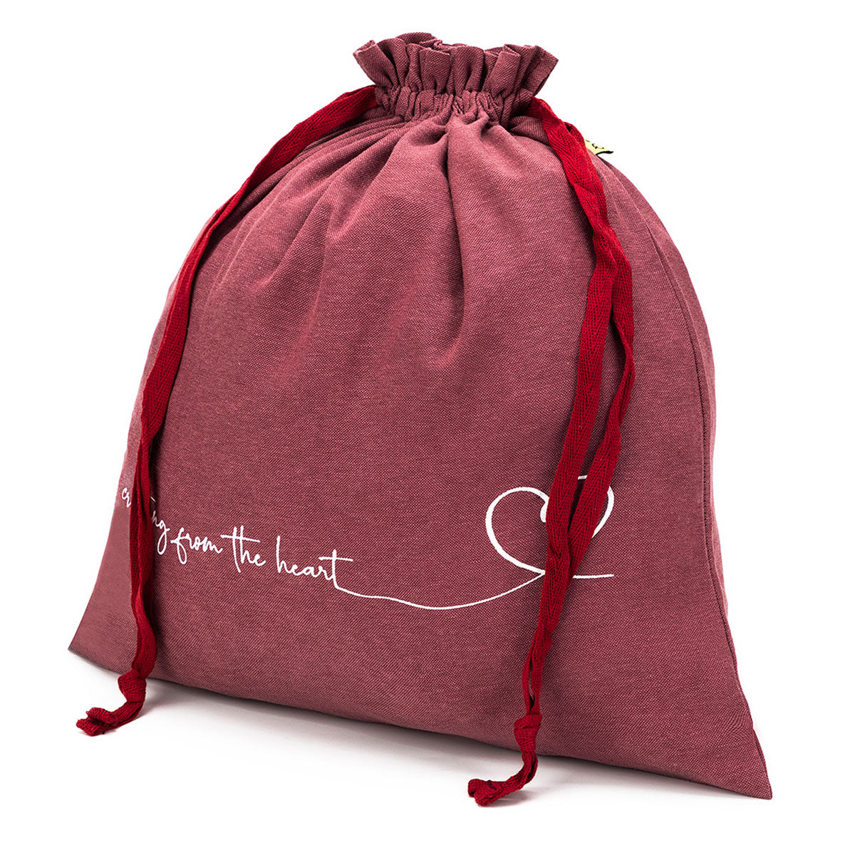 della Q Large Eden Project Bag - 119-2 - *Linen - Wine - Extra Image