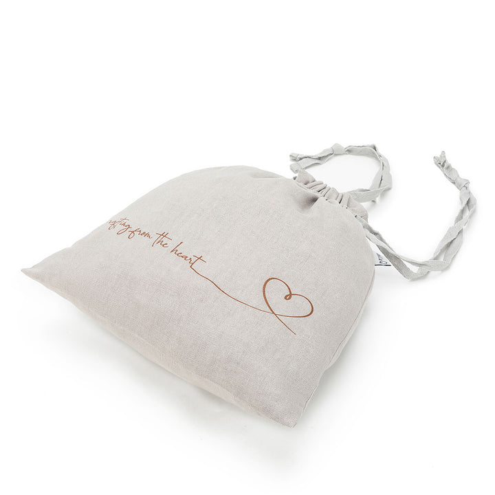 della Q Small Eden Project Bag - 115-1 - *Linen - Wine - Extra Image