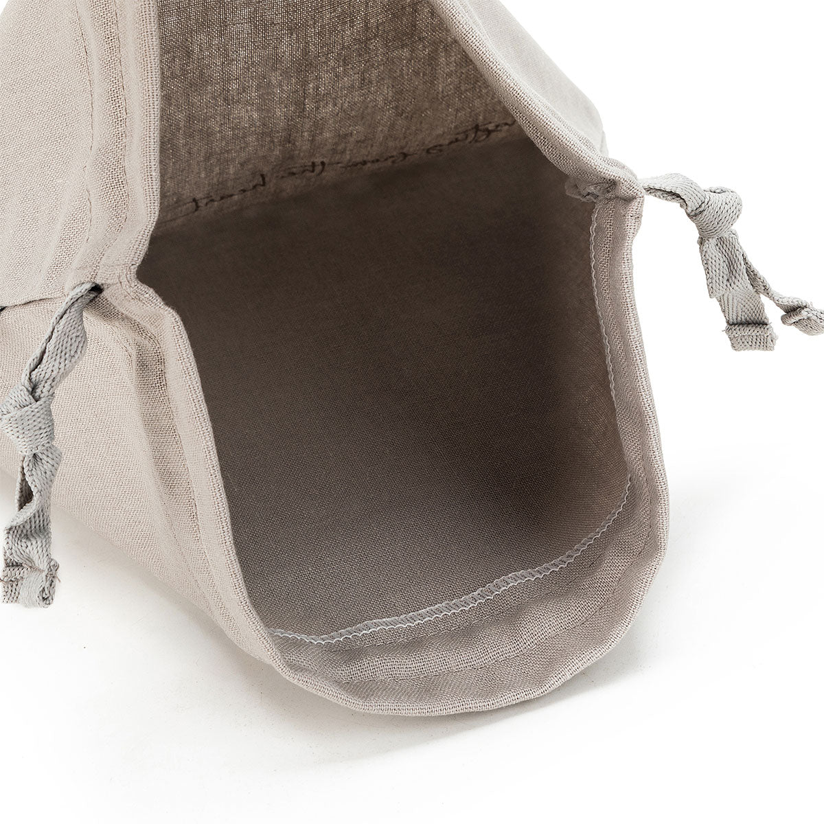 della Q Small Eden Project Bag - 115-1 - *Linen - Wine - Extra Image