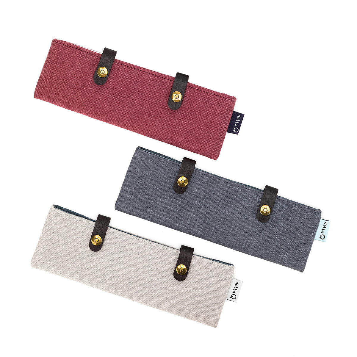 della Q Sock Needle Keeper - 1201-1 - *Linen - Slate - Extra Image