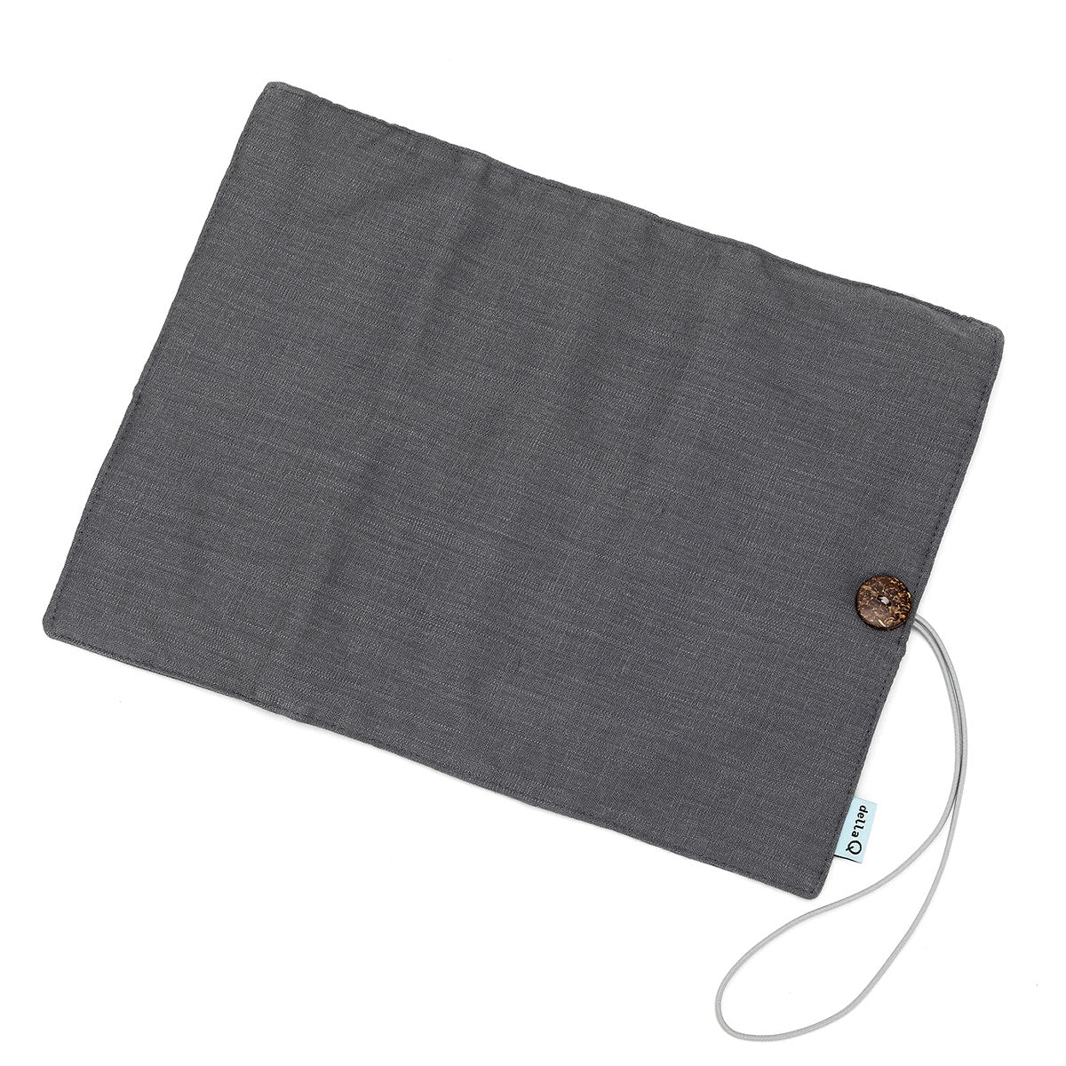 della Q Tri-Fold Circular Needle Case - 1145 - *Linen - Slate - Extra Image