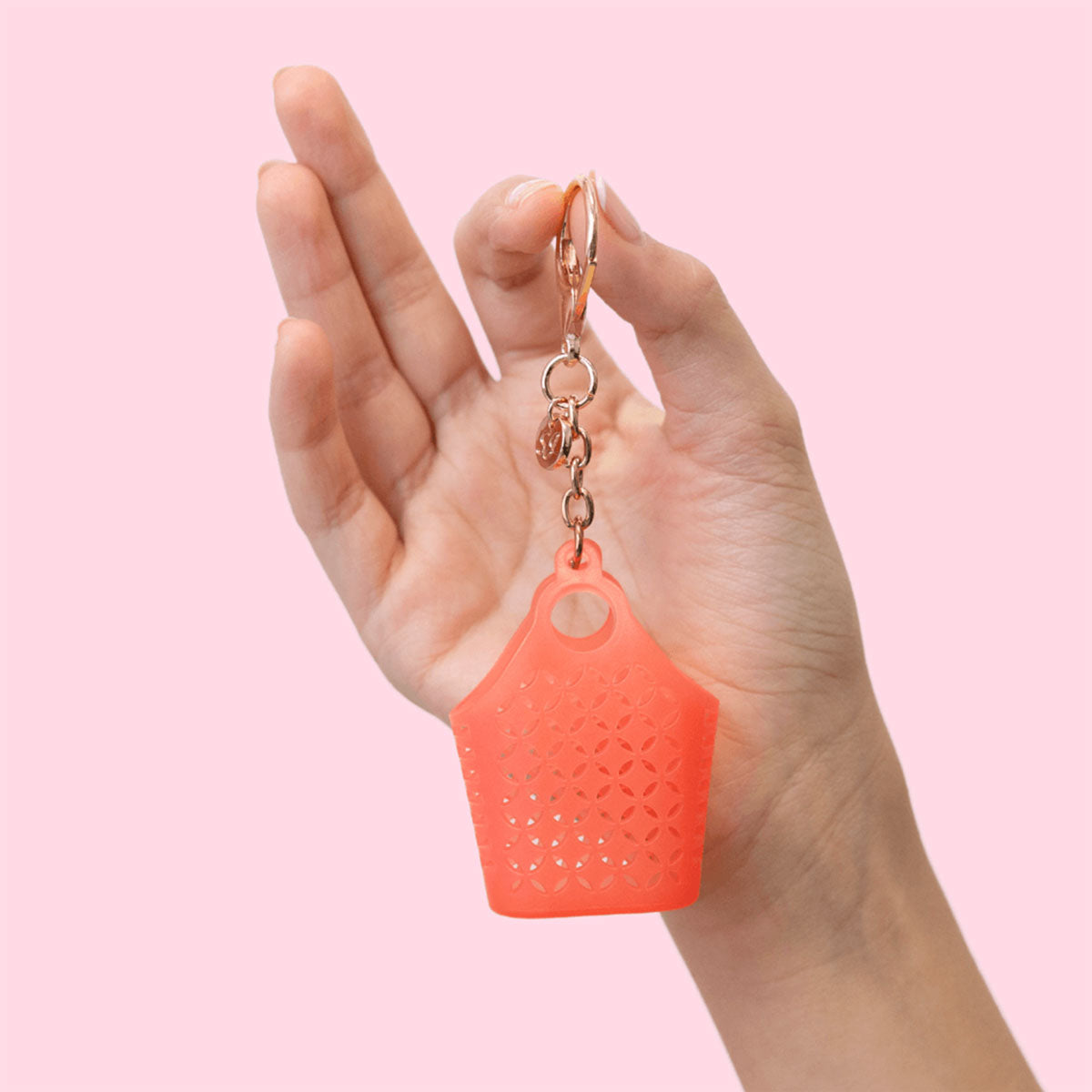 Sun Jellies Itty Bitty Bag Charm - Atomic Neon Orange - Extra Image
