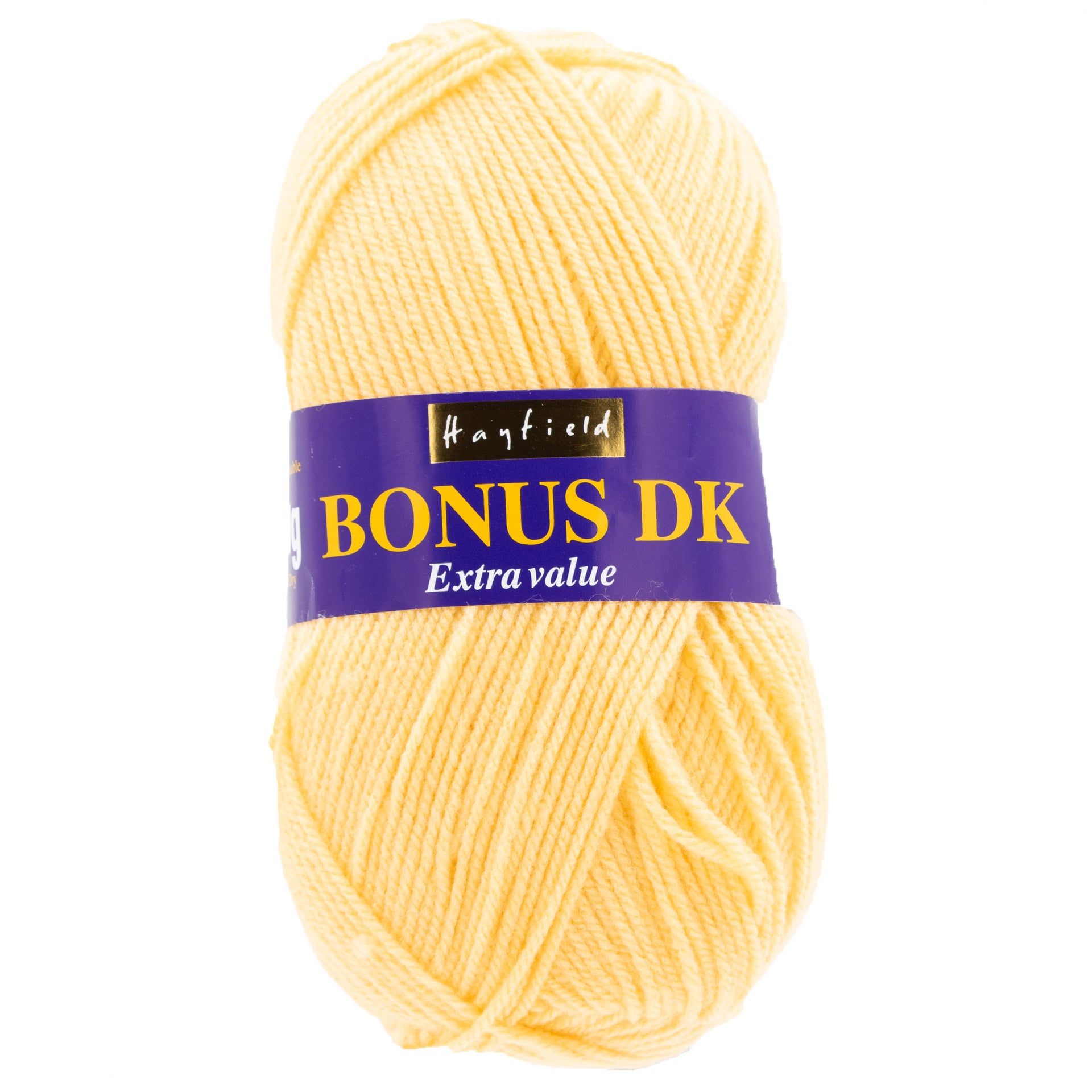 Hayfield Bonus DK Yarn - 659 Lemon - Zoom Image
