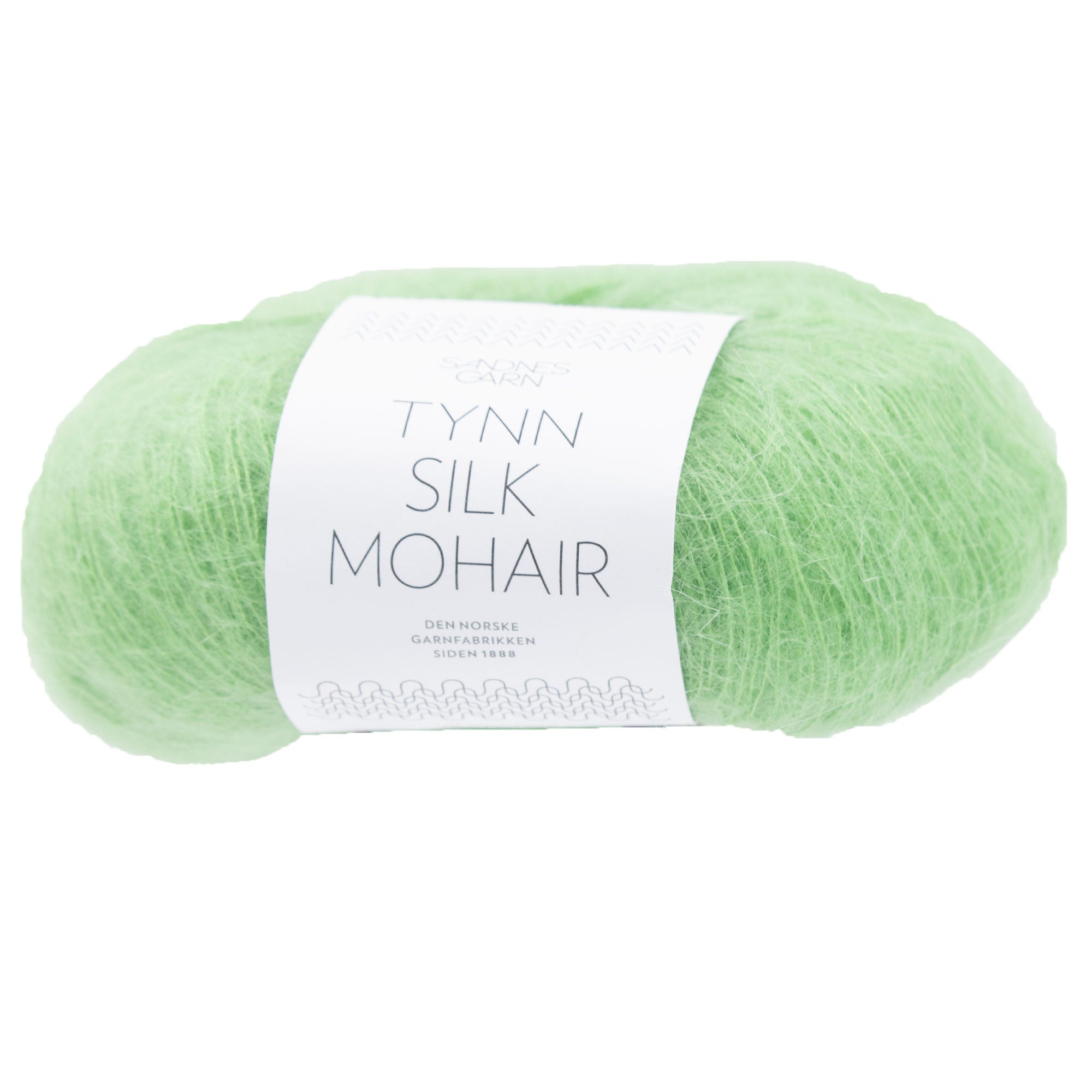 Sandnes Garn  Tynn Silk Mohair Yarn - 8733 Spring Green - Zoom Image