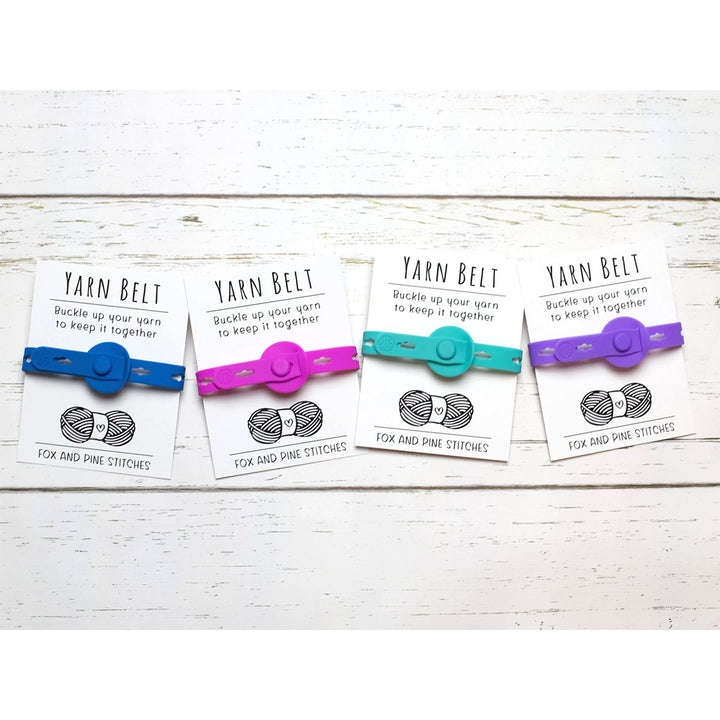 Fox & Pine Stitches Yarn Belts - Teal - Extra Image