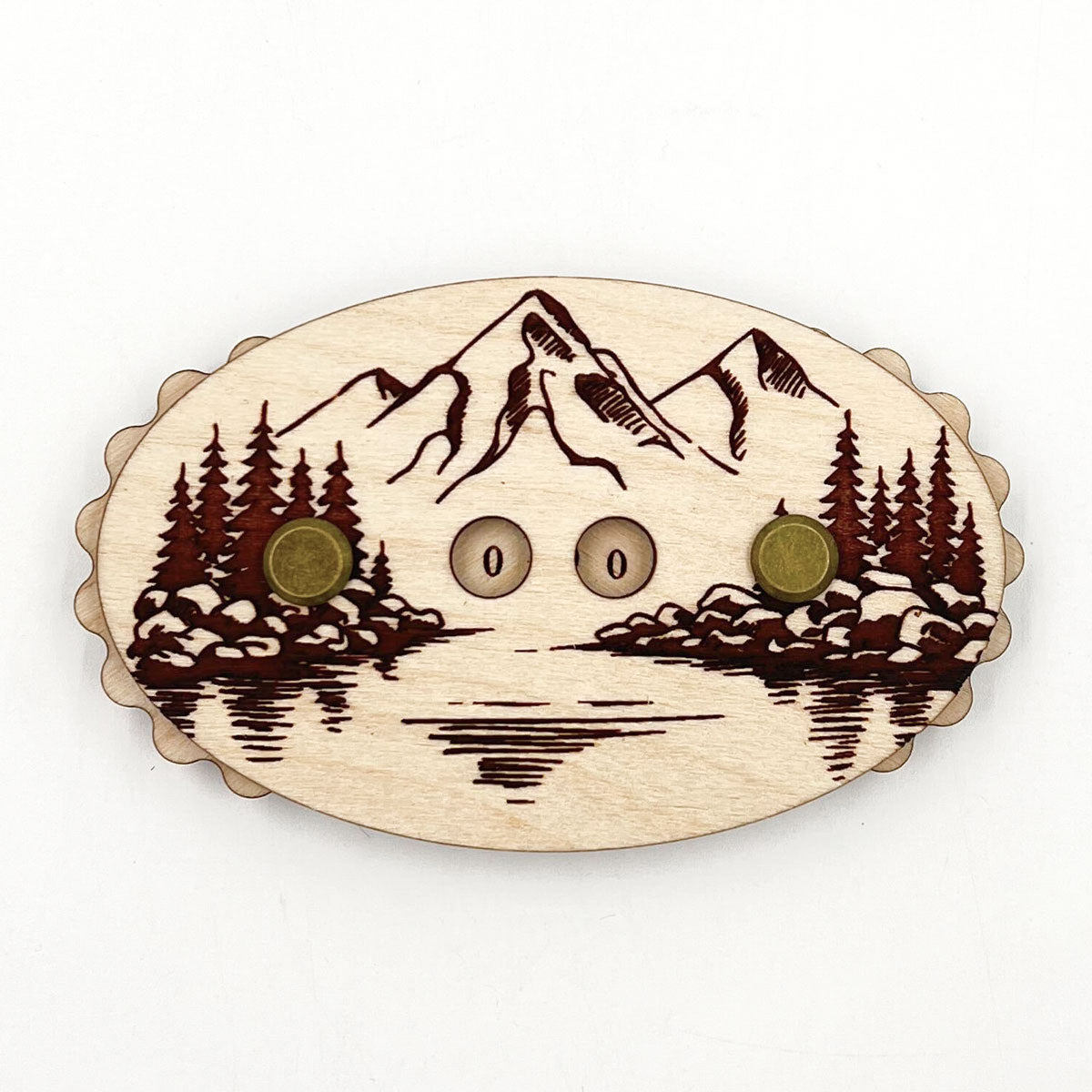 Sunrise Grove Row Counter - Stitch Mountain - Maple Wood - Extra Image
