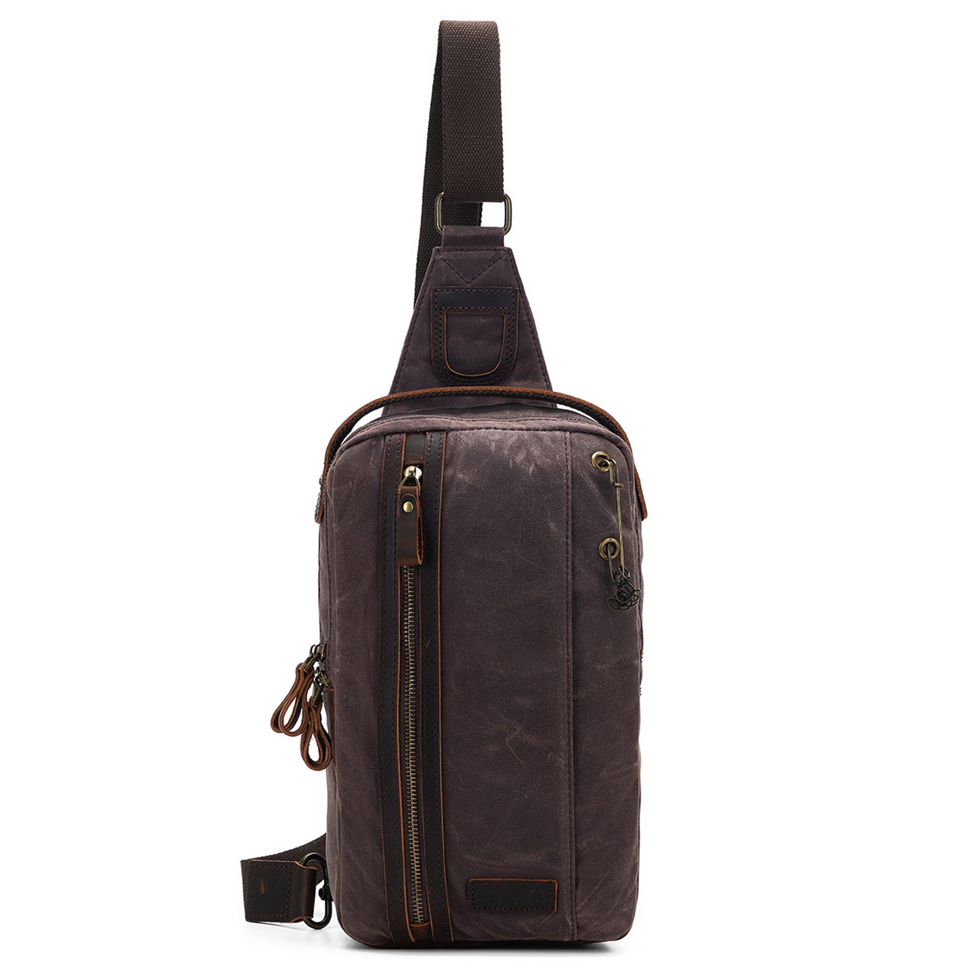 della Q Maker's Mini Messenger - Cocoa - Zoom Image
