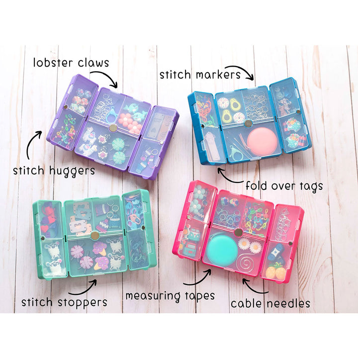 Fox & Pine Stitches Notion Nooks - Teal - Extra Image