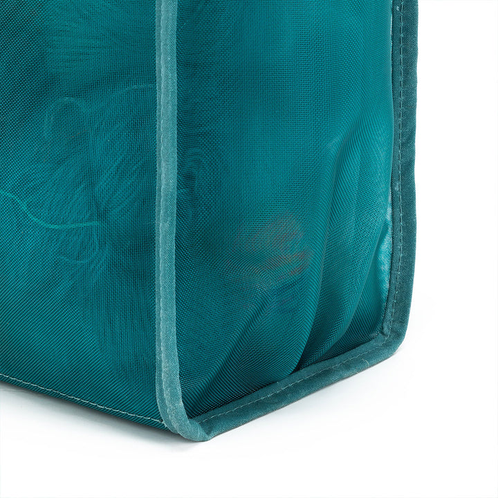 della Q Maker's Tall Mesh Tote - Teal - Extra Image