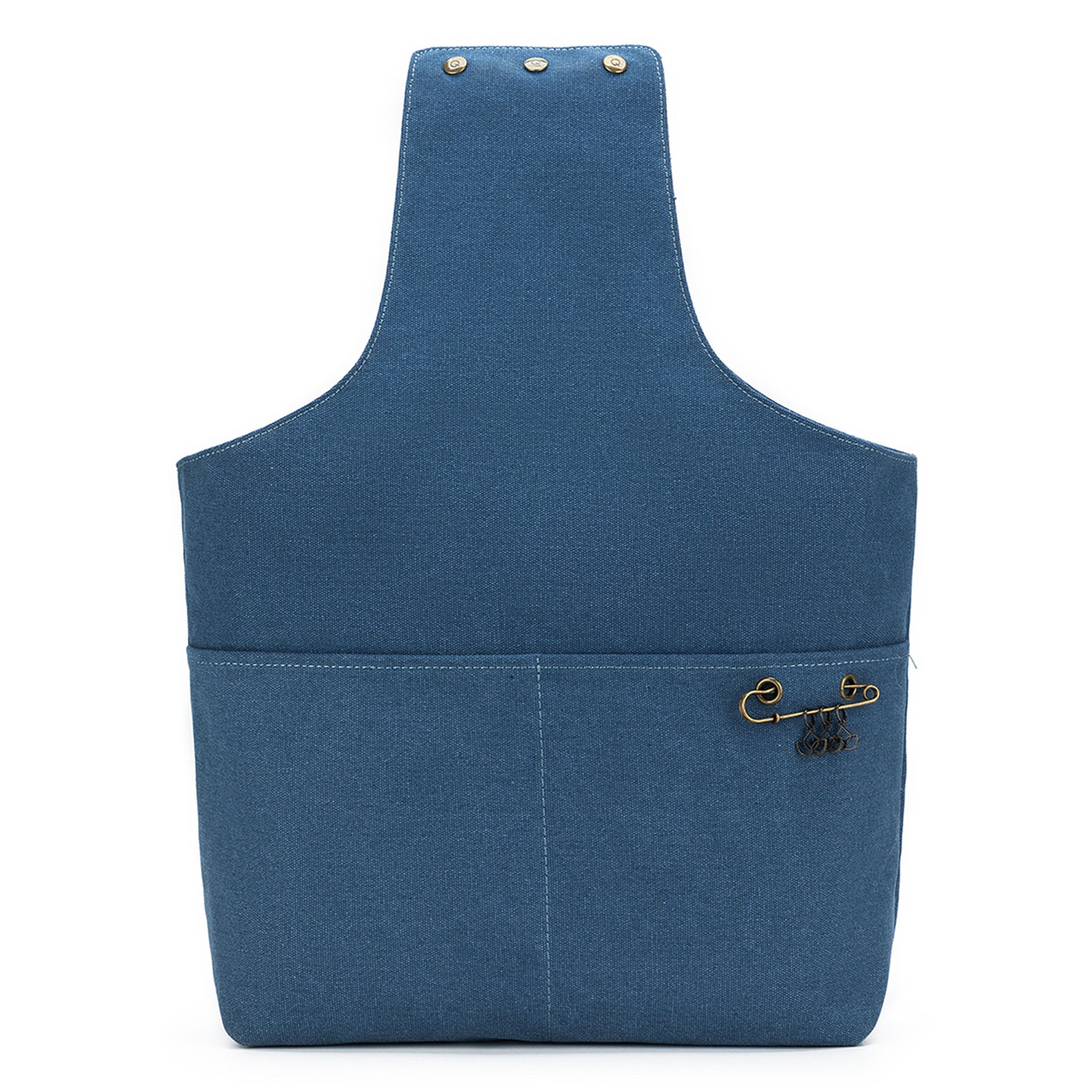 della Q Nora Bucket Bag - Indigo (Pre-Order) - Zoom Image
