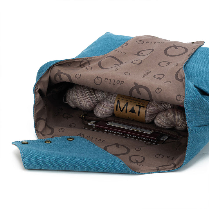 della Q Nora Bucket Bag - Teal (Pre-Order) - Extra Image