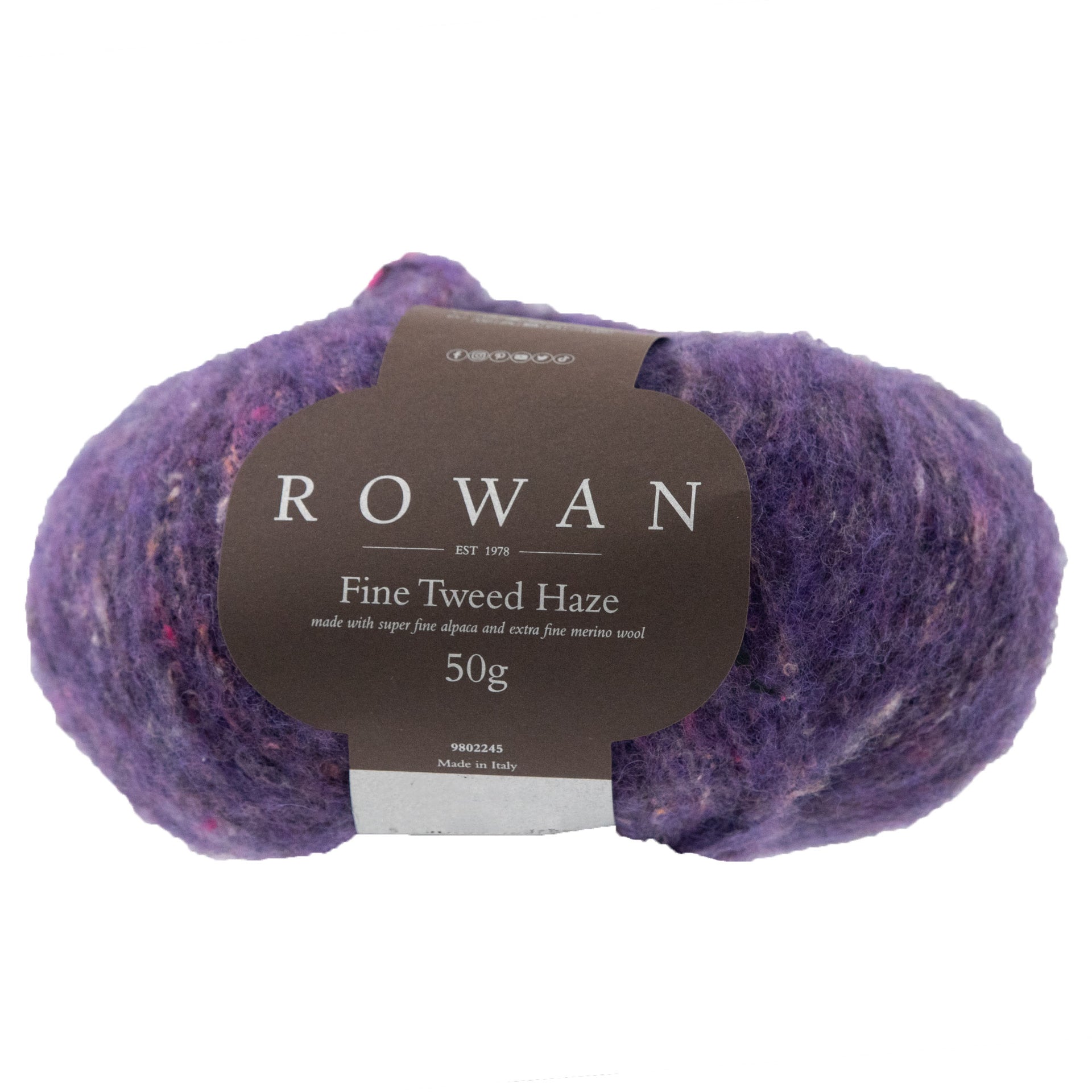 Rowan Fine Tweed Haze Yarn - 015 Rain - Zoom Image
