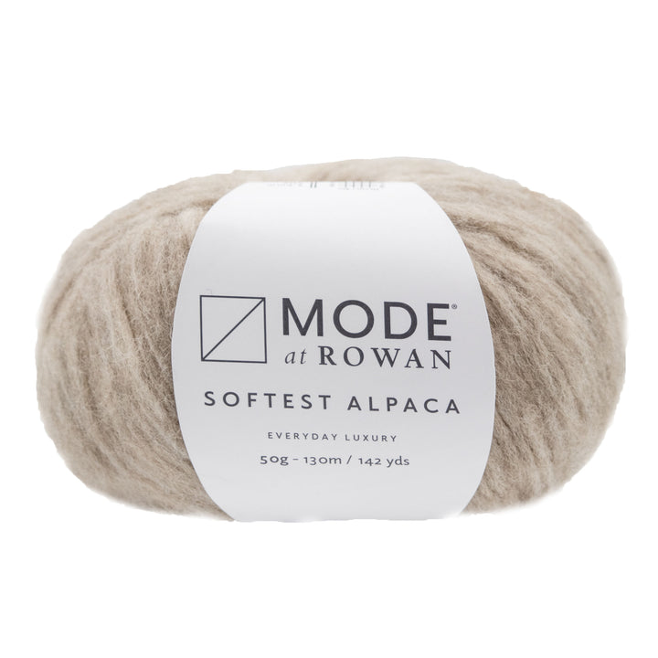 Rowan Mode Softest Alpaca Yarn - 015 Linen - Zoom Image