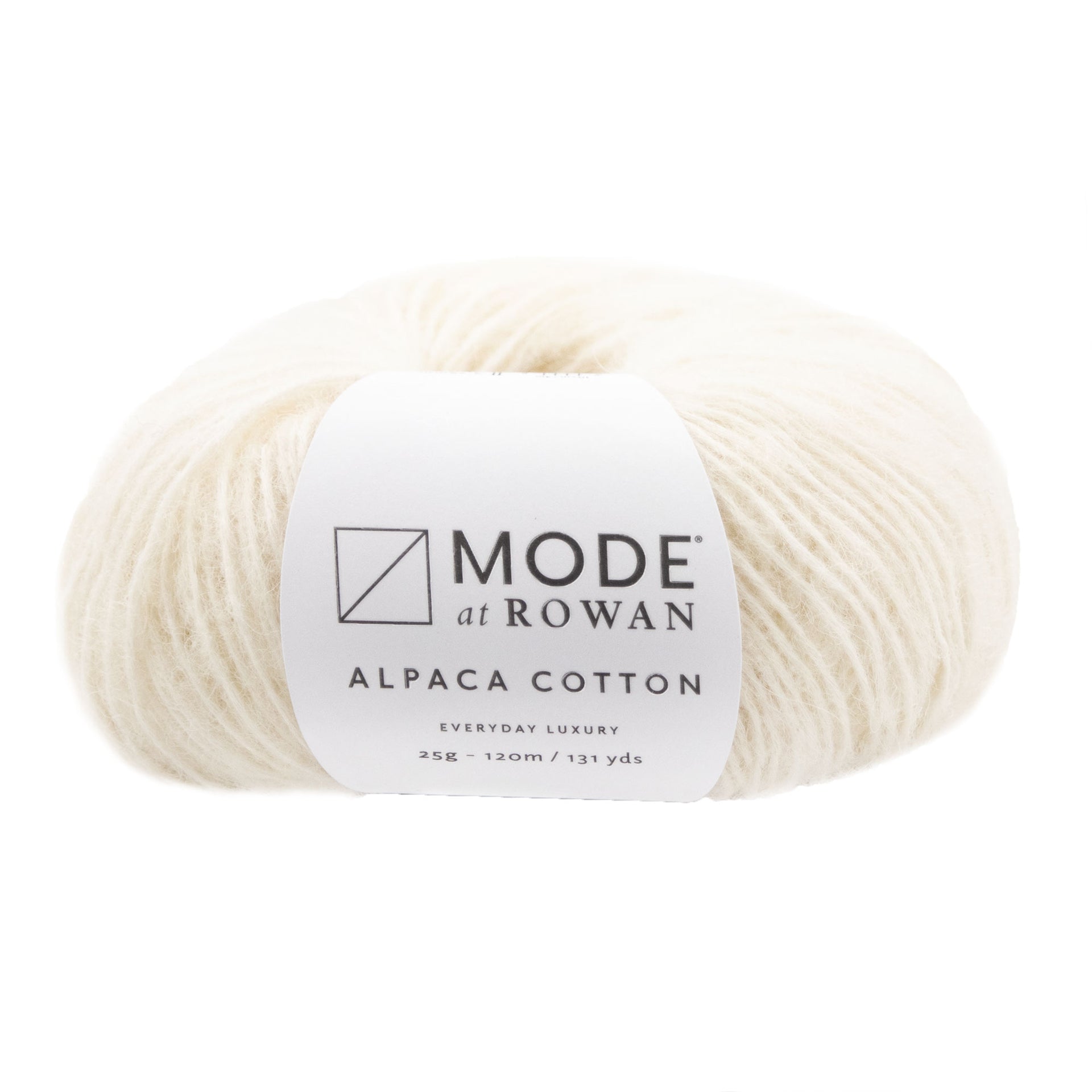 Rowan Mode Alpaca Cotton Yarn - 014 Snowflake - Zoom Image
