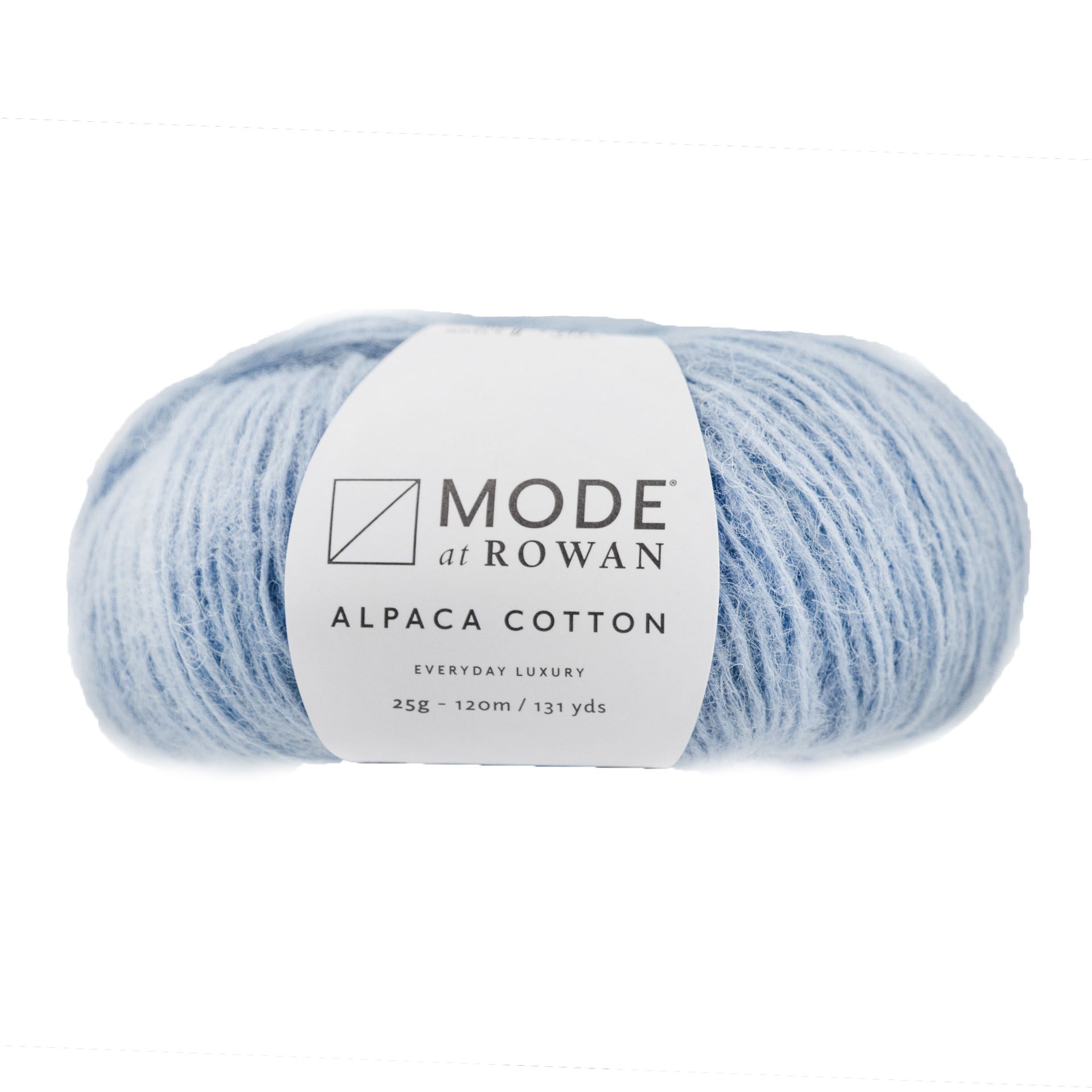 Rowan Mode Alpaca Cotton Yarn - 019 Blue Haze - Zoom Image
