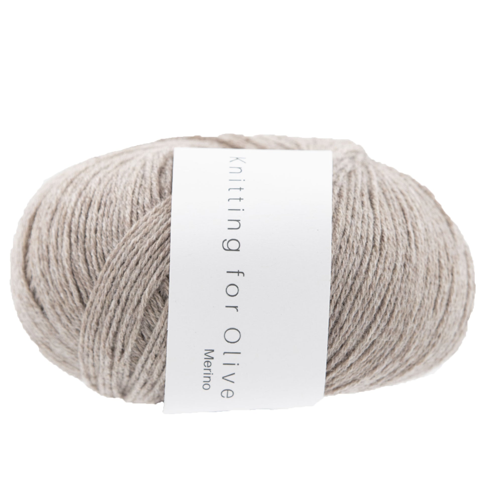 Knitting for Olive Merino Yarn - Oatmeal - Zoom Image
