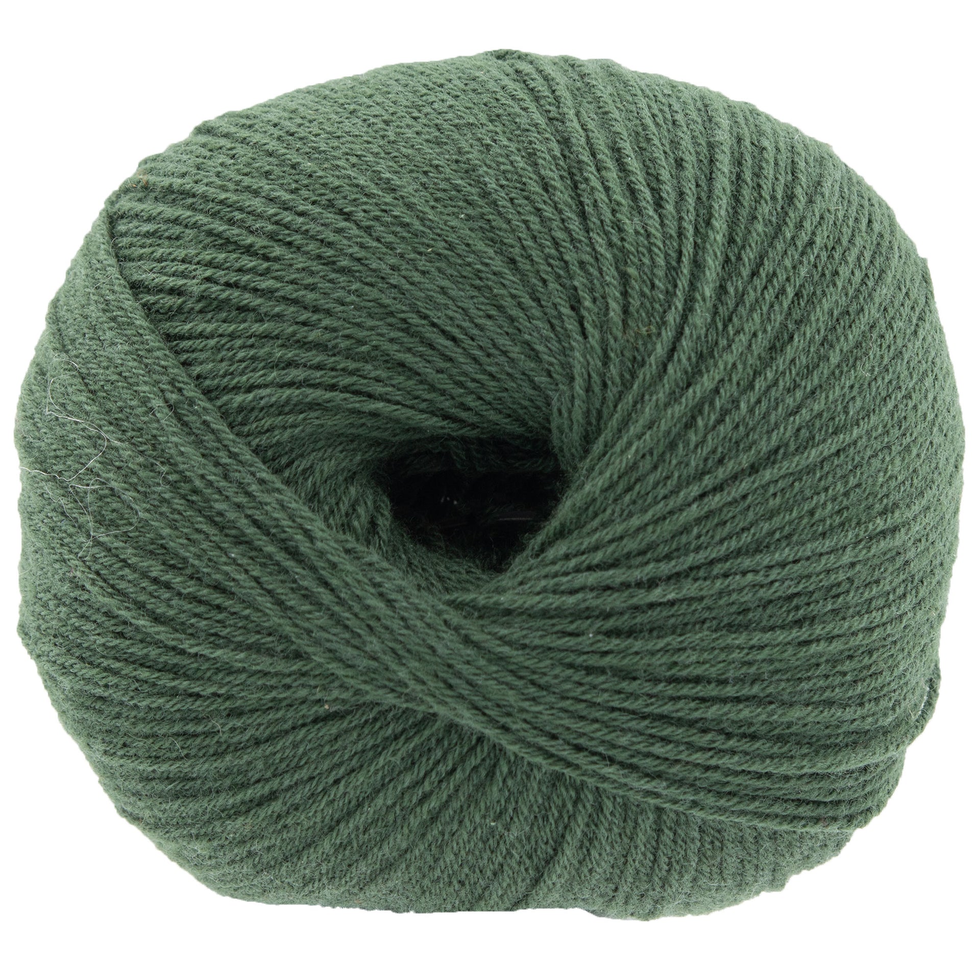 Knitting for Olive Merino Yarn - Bottle Green - Zoom Image
