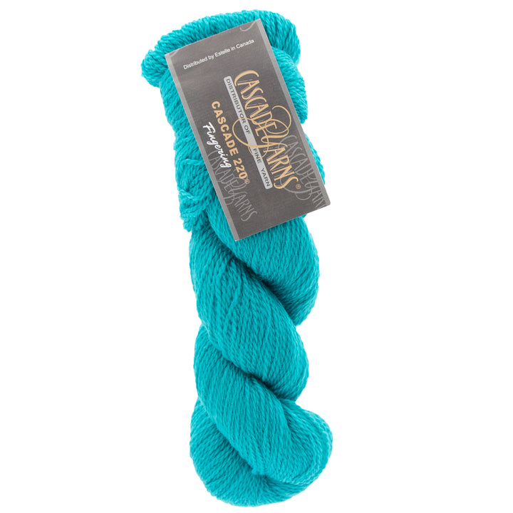 Cascade 220 Fingering Yarn - 1053 Tropical Green - Zoom Image