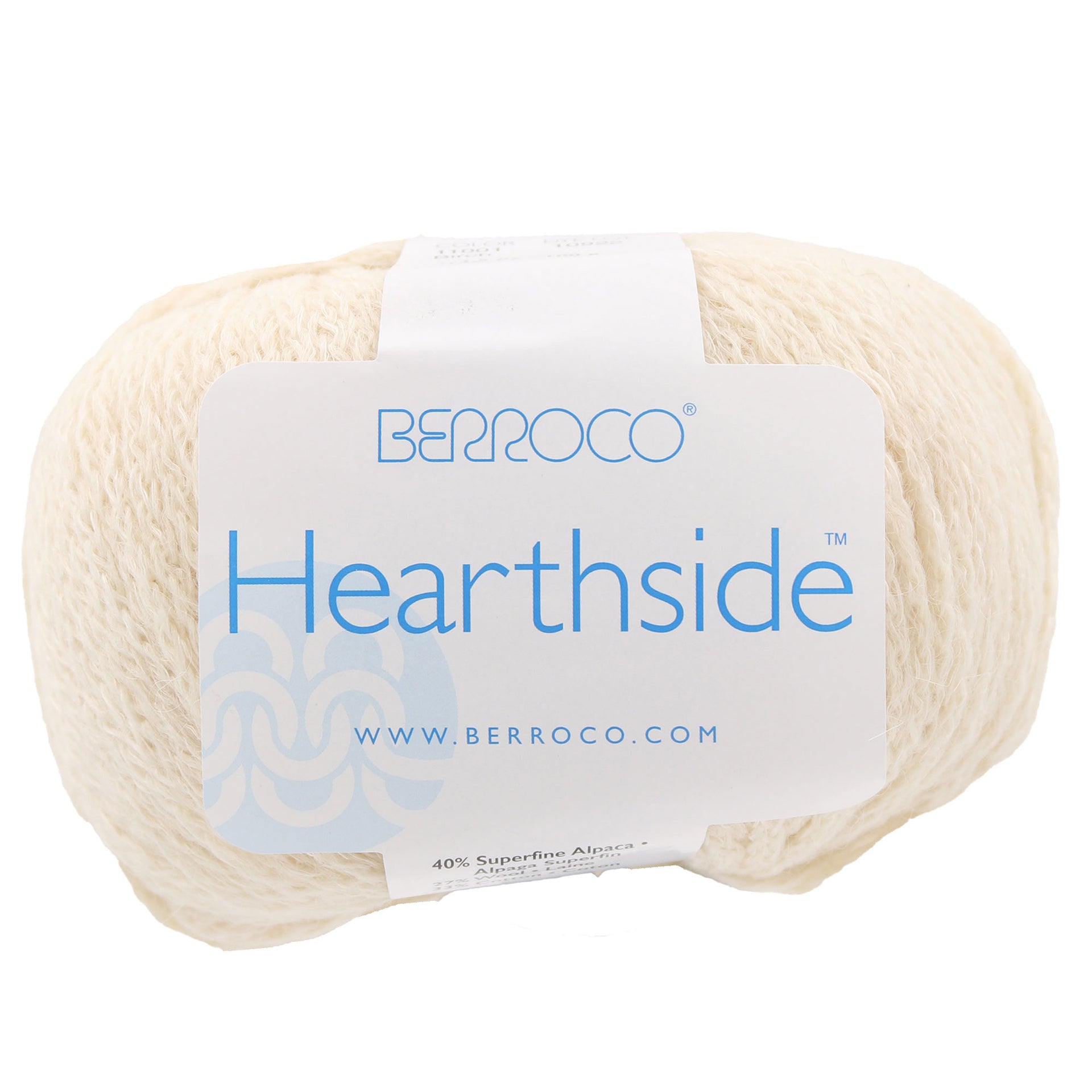 Berroco Hearthside Yarn - 11001 Birch - Zoom Image
