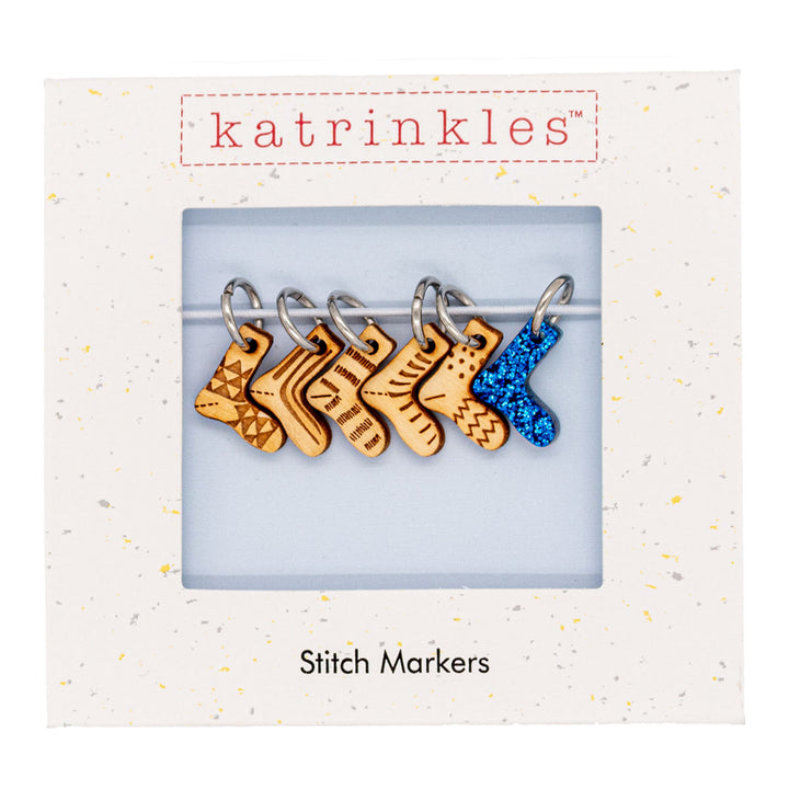 Katrinkles Stitch Markers - Tiny Socks - Extra Image