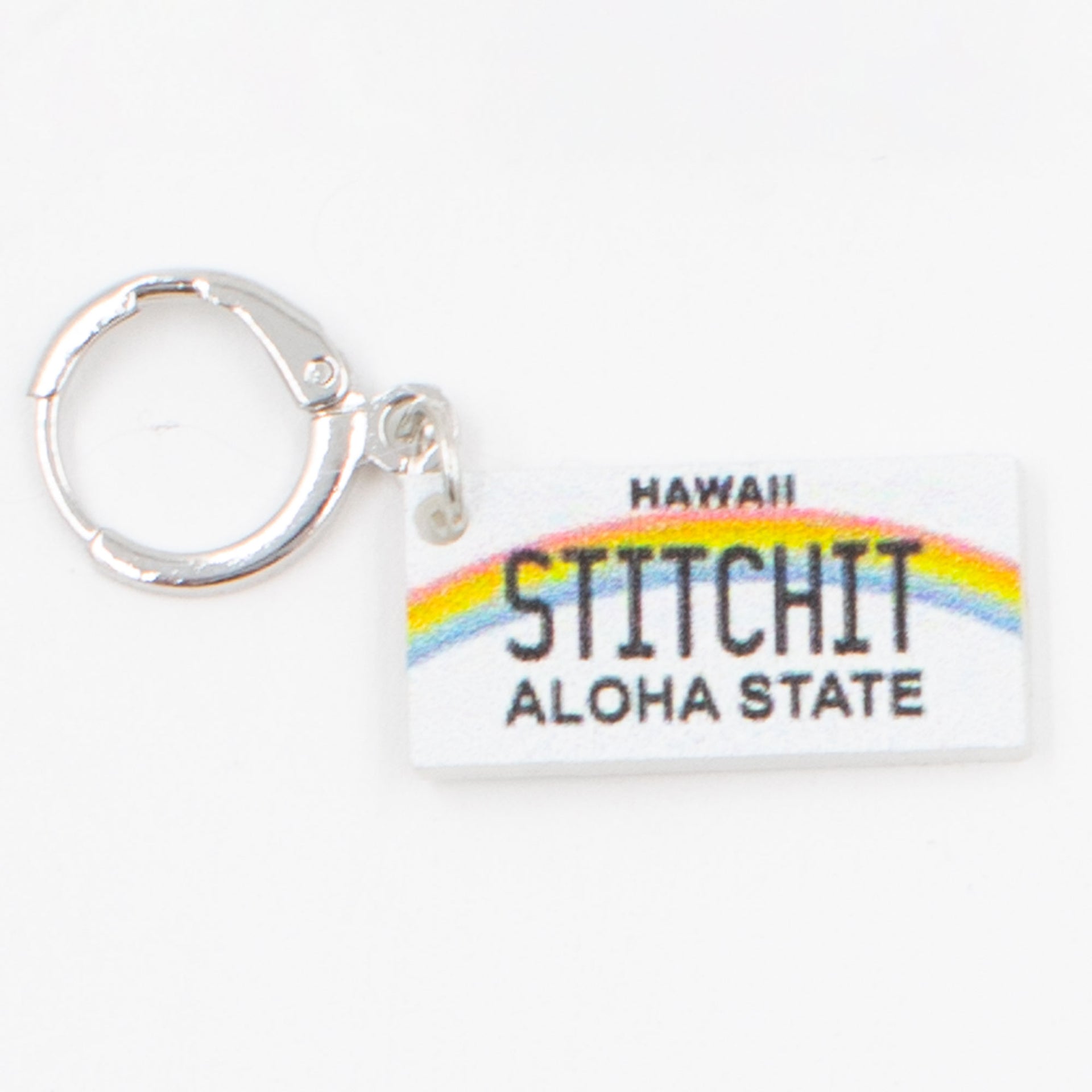 Jimmy Beans Wool State Stitch Markers - Hawaii - Zoom Image
