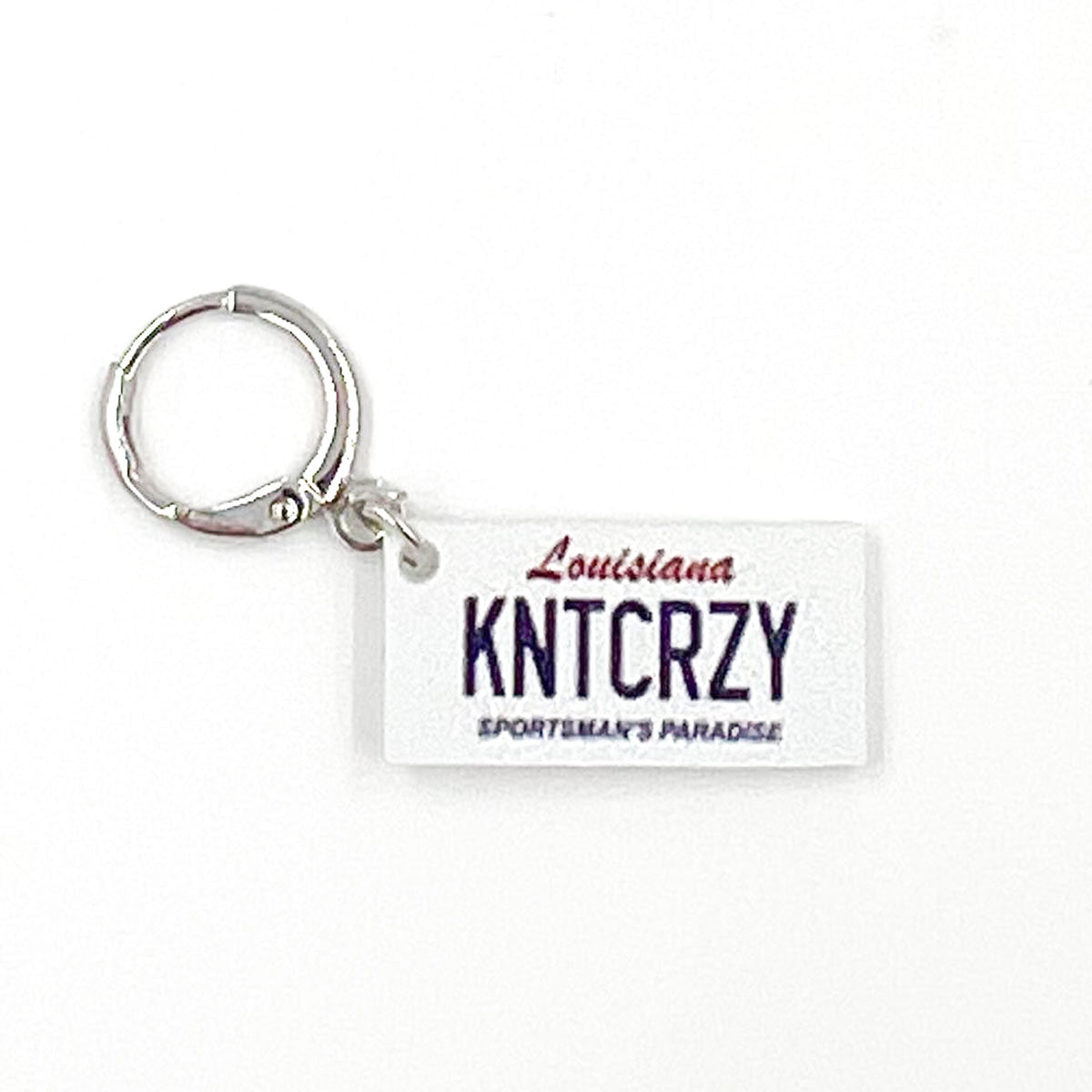 Jimmy Beans Wool State Stitch Markers - Louisiana - Extra Image