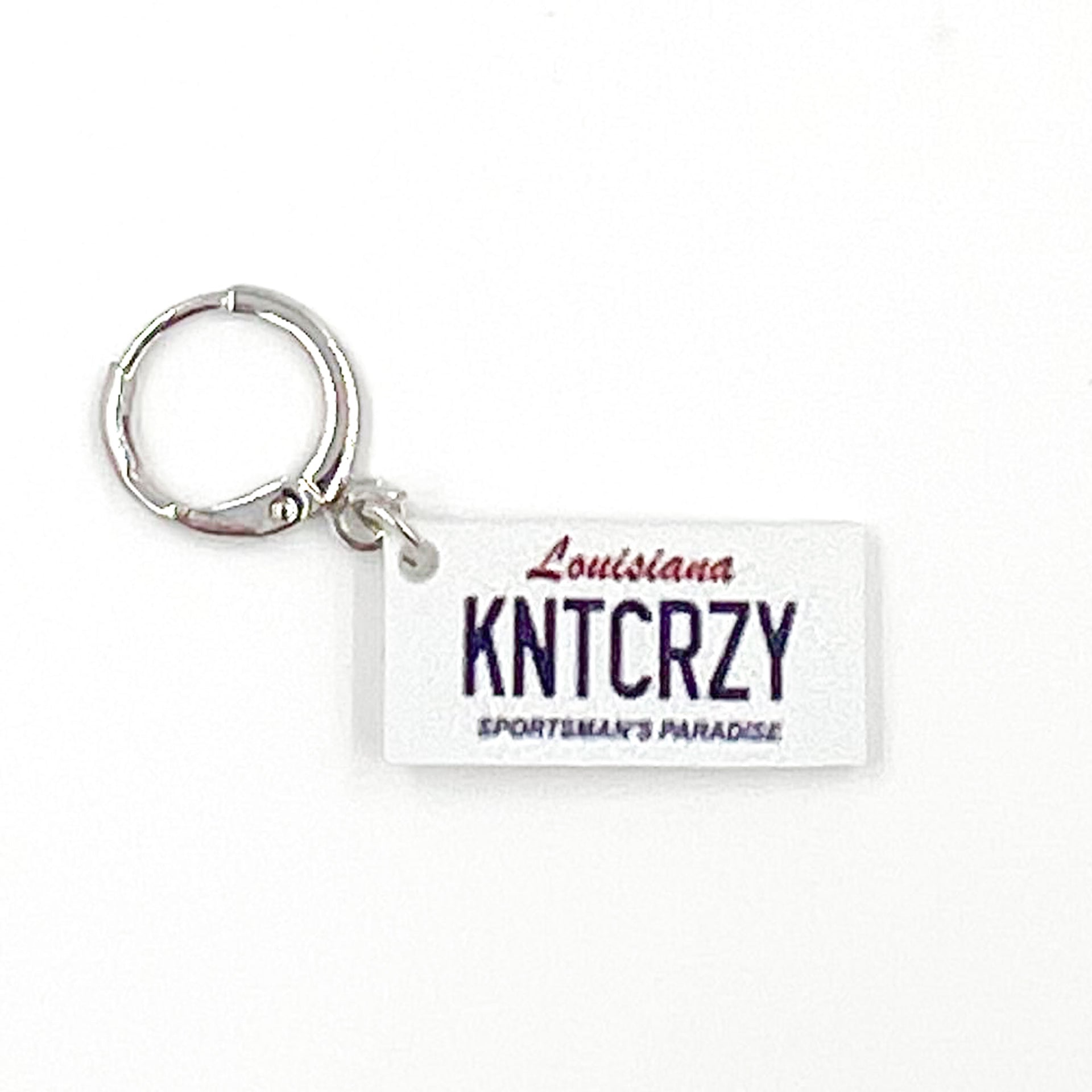 Jimmy Beans Wool State Stitch Markers - Louisiana - Zoom Image
