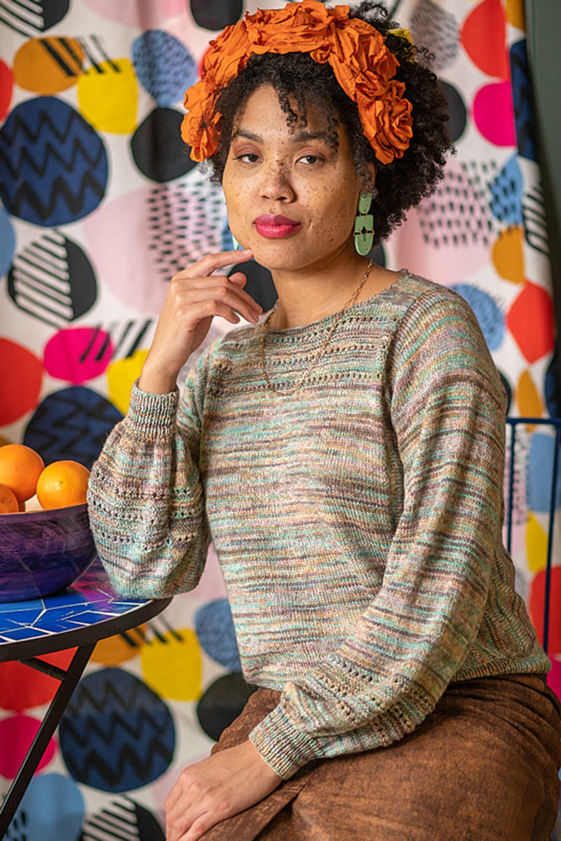 Berroco Carousel Patterns - Berroco Feki Sweater - PDF Download - Extra Image
