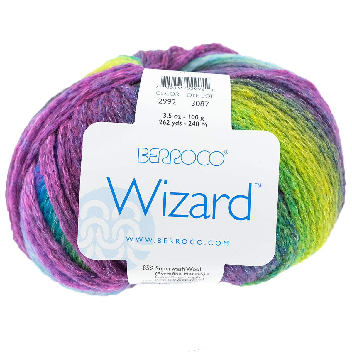 Berroco Wizard Yarn - 2992 Fluorite - Extra Image
