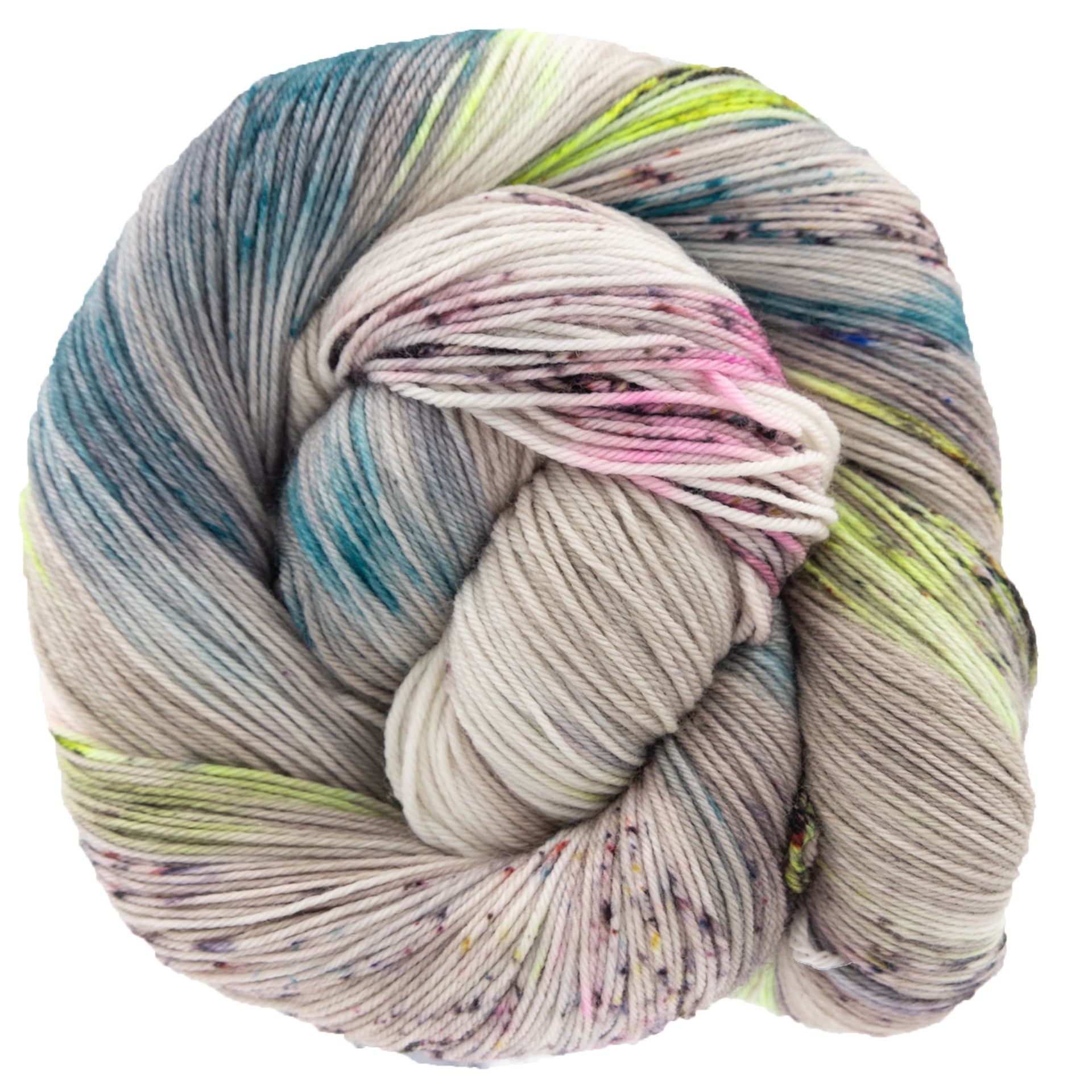 Storyteller Yarn Sock Yarn - Electric Shore - Zoom Image
