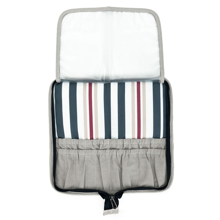 della Q Chicken Boots DPN/Crochet Hook Case - *Linen - Pebble - Extra Image