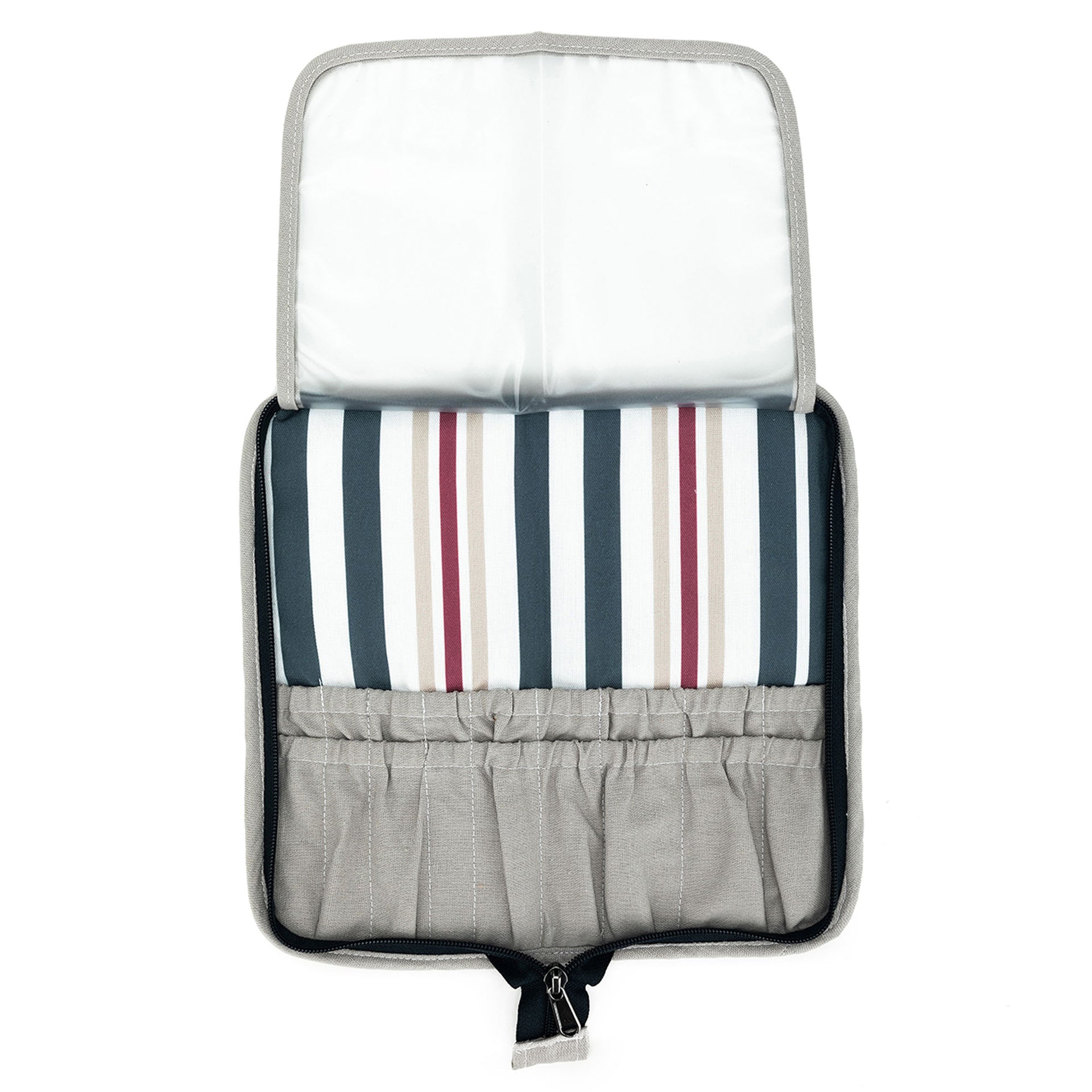della Q Chicken Boots DPN/Crochet Hook Case - *Linen - Pebble - Zoom Image
