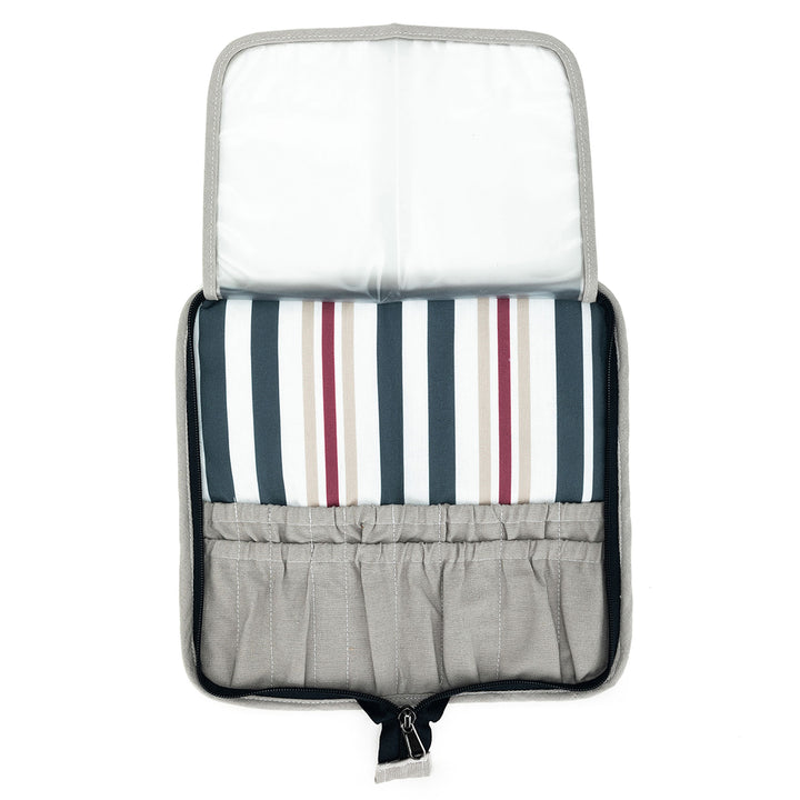 della Q Chicken Boots DPN/Crochet Hook Case - *Linen - Pebble - Zoom Image