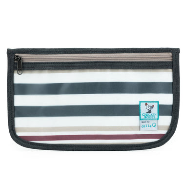 della Q Chicken Boots Notions Case - *Linen - Slate - Zoom Image