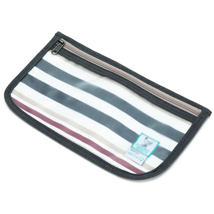 della Q Chicken Boots Notions Case - *Linen - Wine - Extra Image