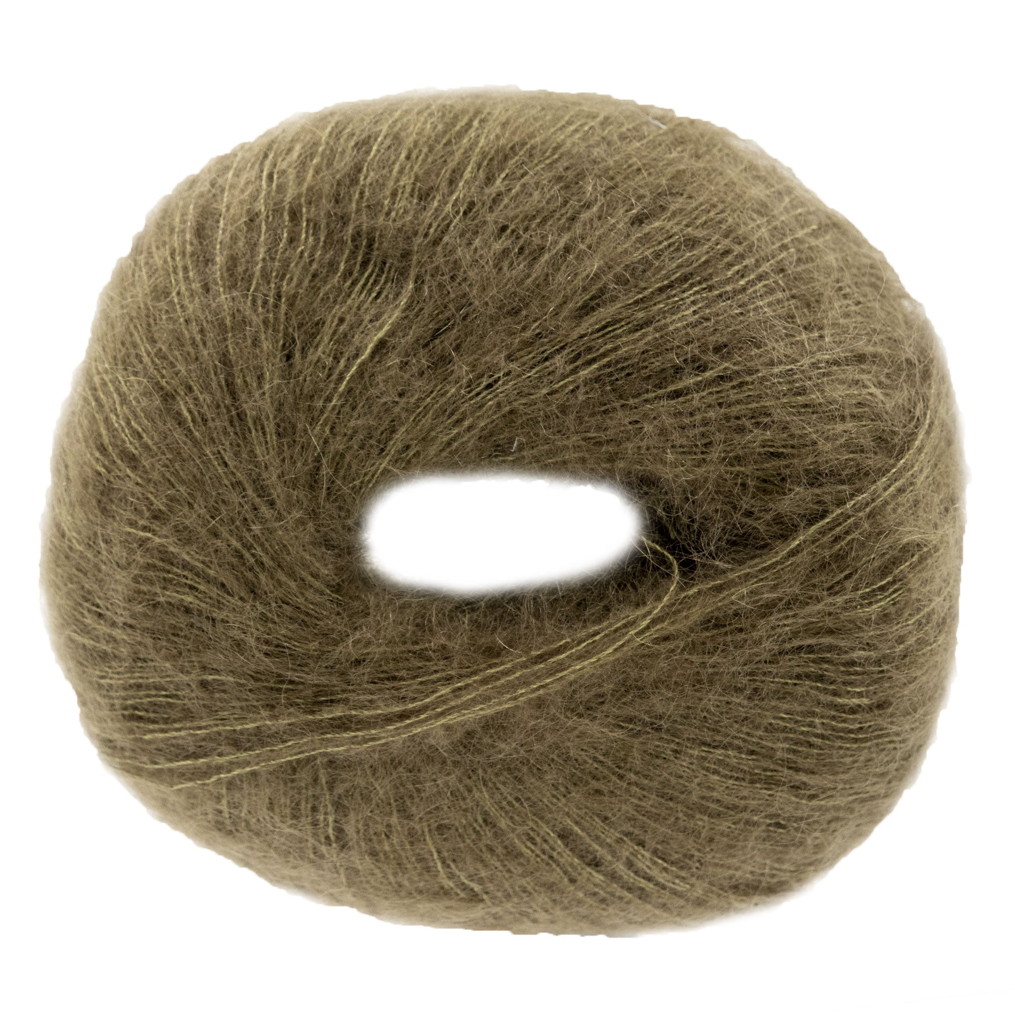 Sandnes Garn  Tynn Silk Mohair Yarn - 9873 Dark Olive - Zoom Image