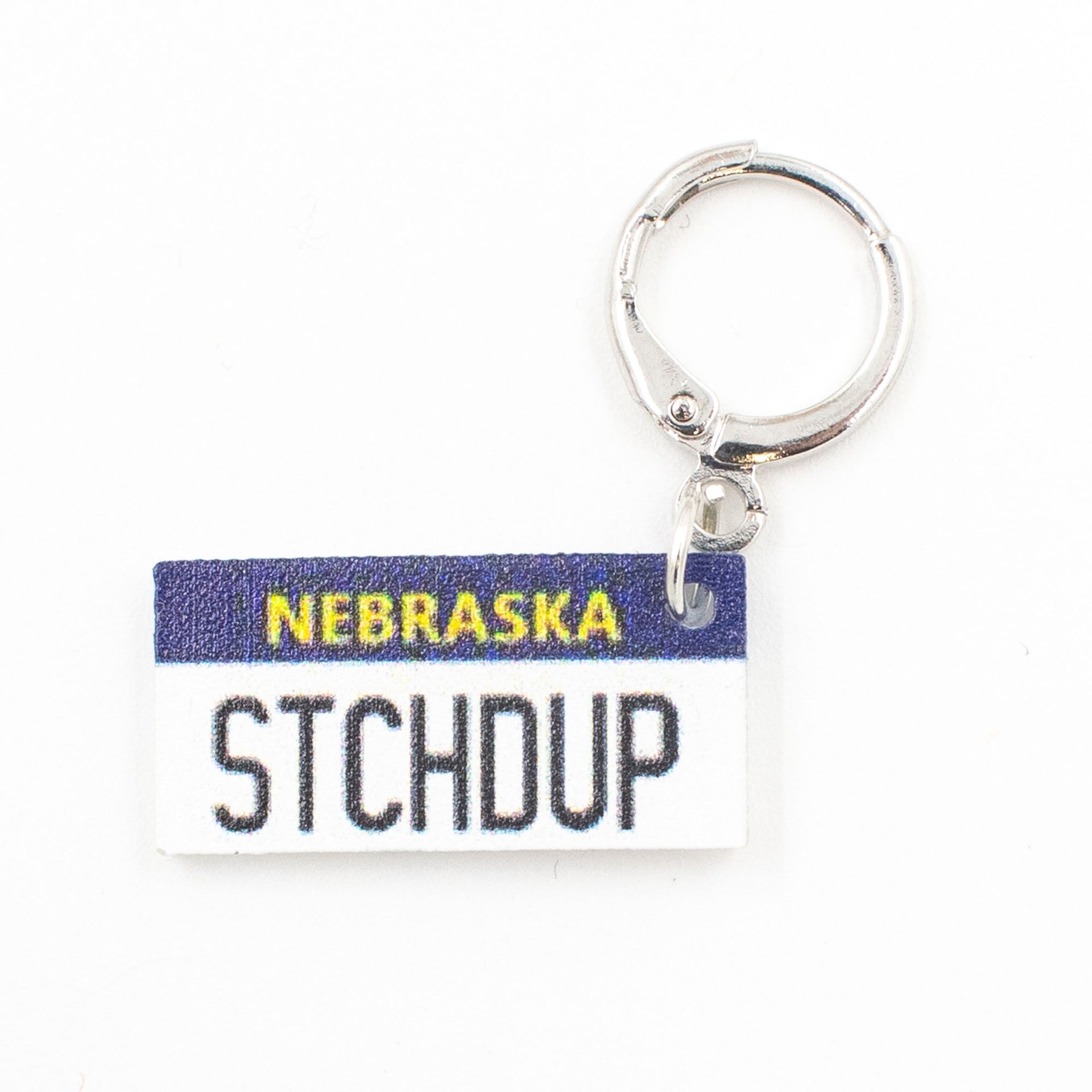 Jimmy Beans Wool State Stitch Markers - Nebraska - Zoom Image
