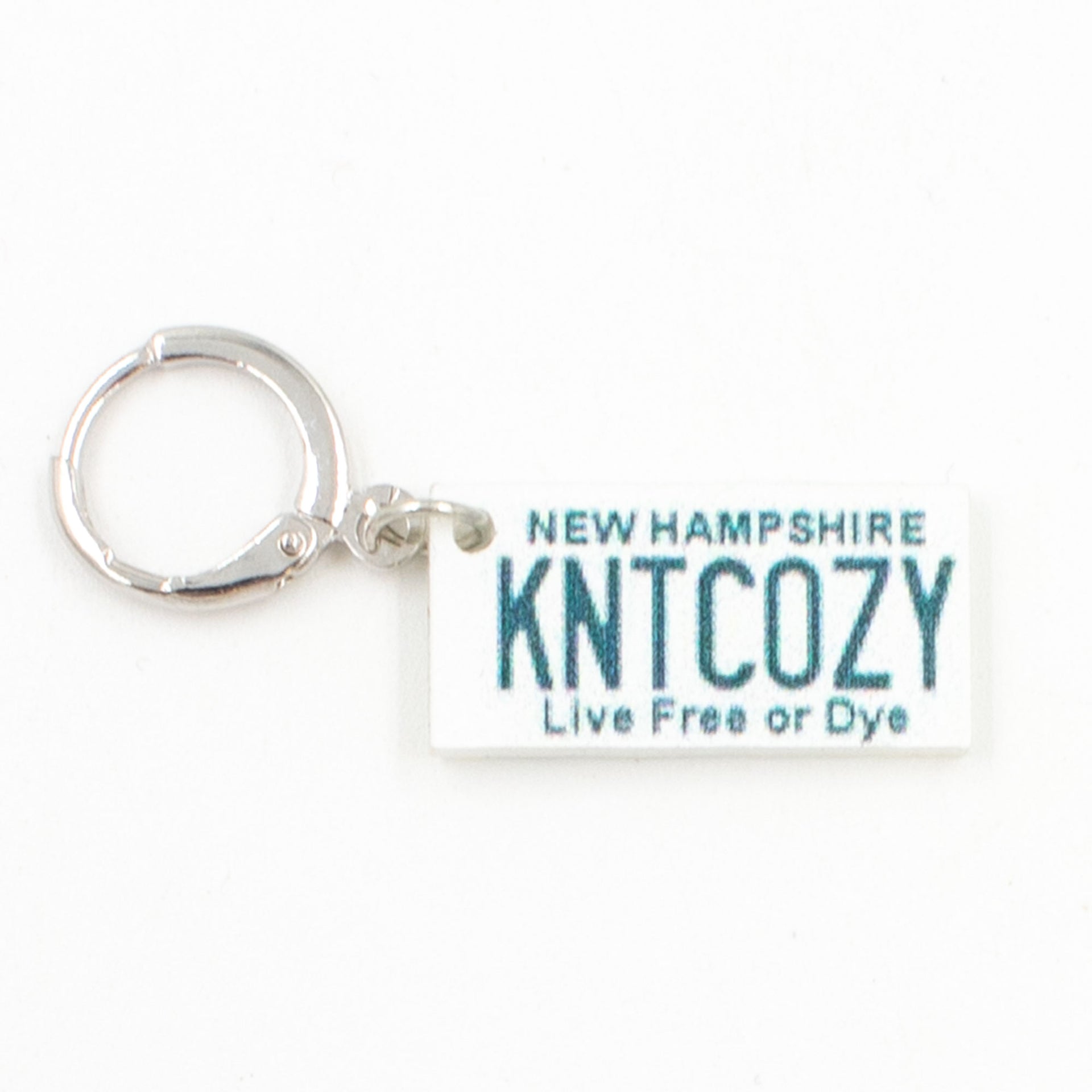 Jimmy Beans Wool State Stitch Markers - New Hampshire - Zoom Image
