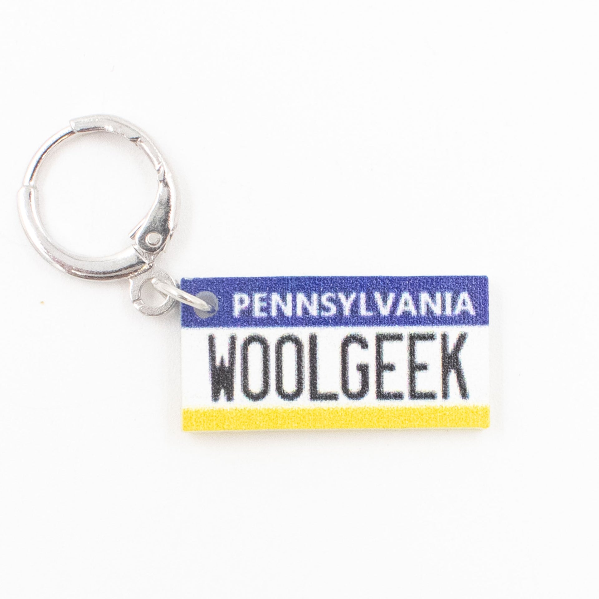 Jimmy Beans Wool State Stitch Markers - Pennsylvania - Zoom Image

