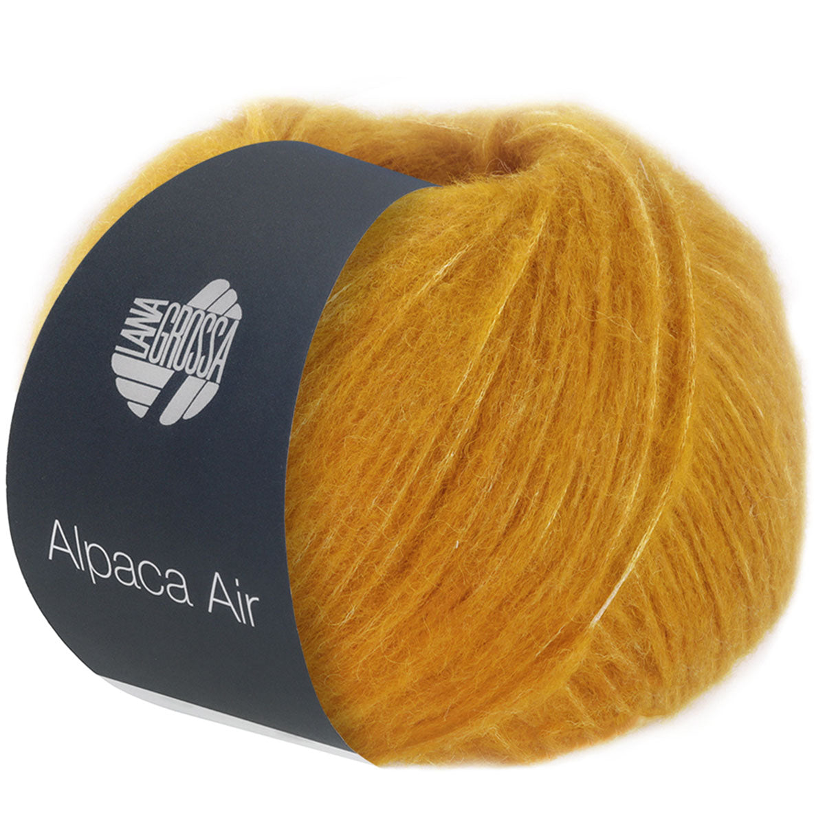 Lana Grossa Alpaca Air Yarn - 22 Saffron - Extra Image
