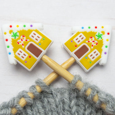 Fox & Pine Stitches Stitch Stoppers/  Point Protector - Gingerbread House - Zoom Image