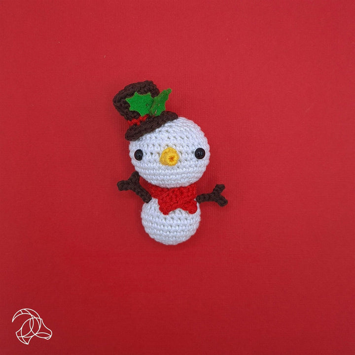 Hardicraft Plush Toys - Mini Snowman (Crochet) - Extra Image