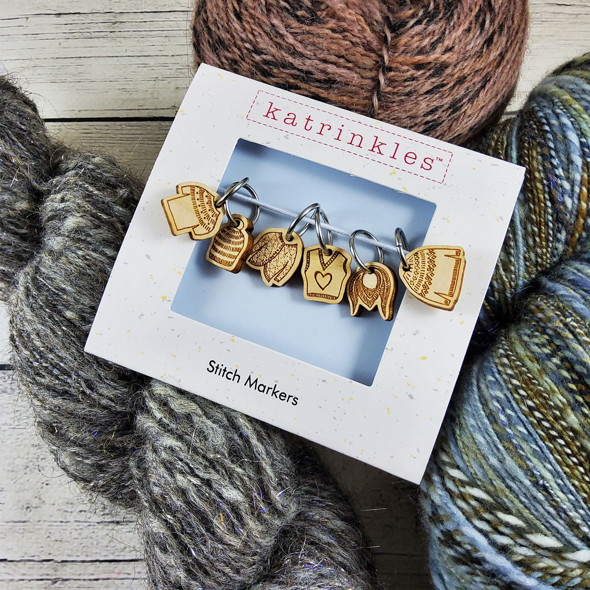 Katrinkles Stitch Markers - Hand Knits - Extra Image
