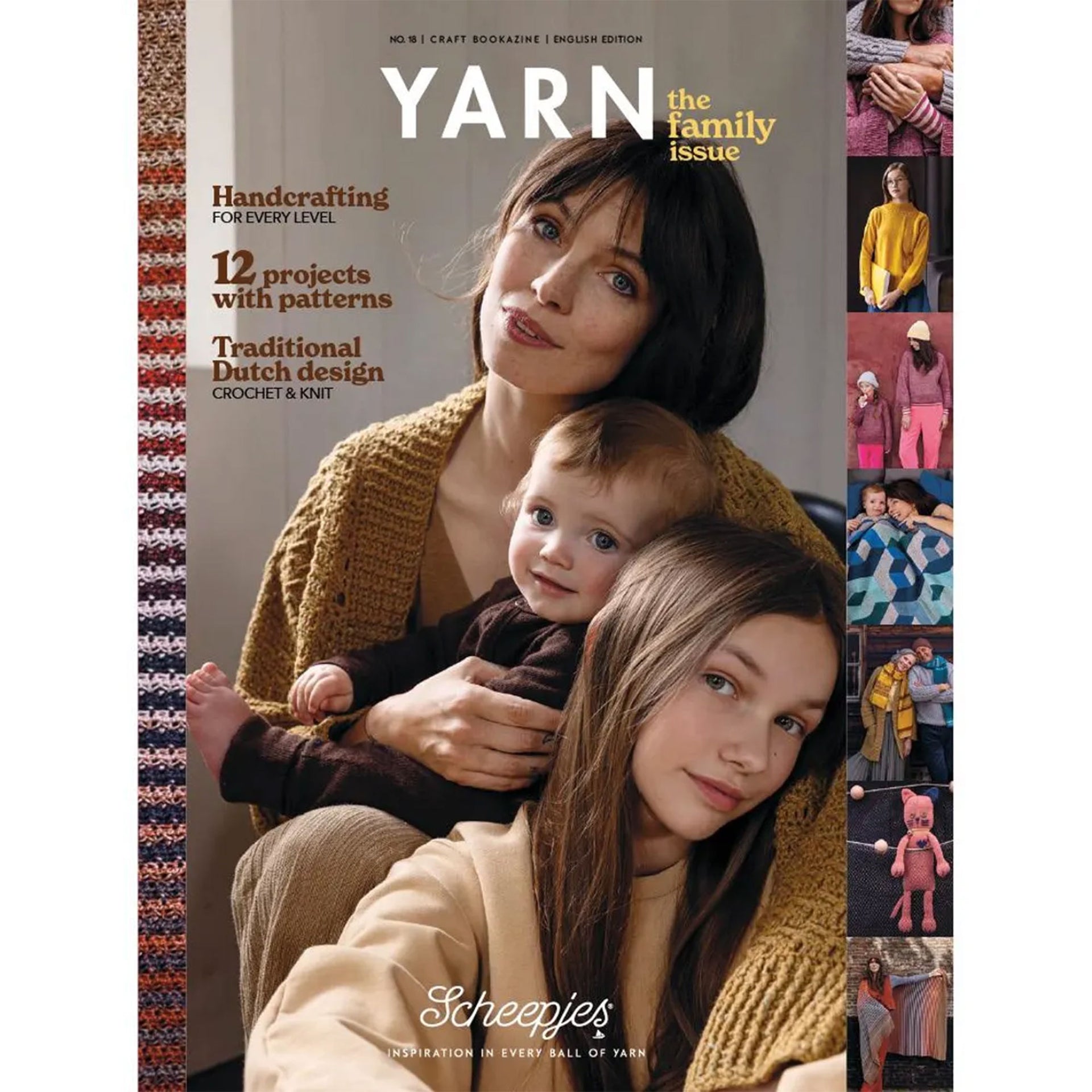 Scheepjes YARN Bookazine - Number 18 - The Family Issue - Zoom Image
