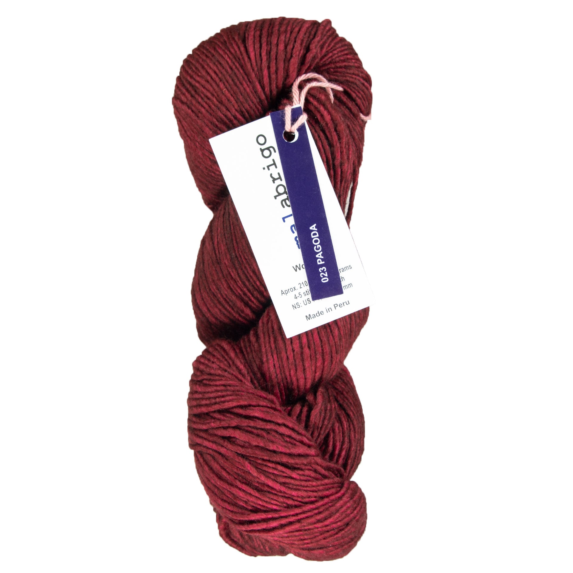 Malabrigo Worsted Merino Yarn - 023 Pagoda - Zoom Image
