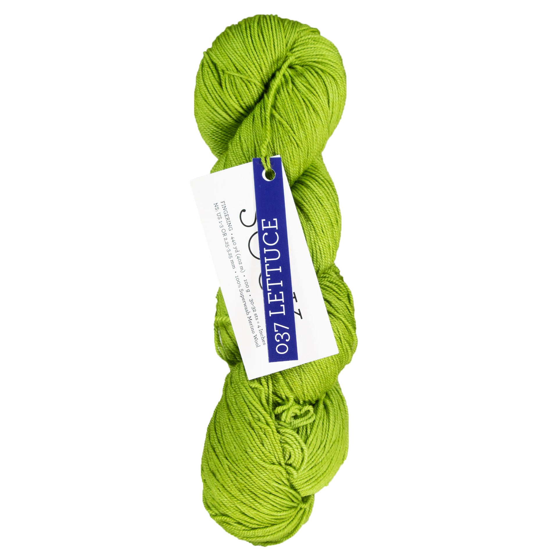 Malabrigo Sock Yarn - 037 Lettuce - Zoom Image
