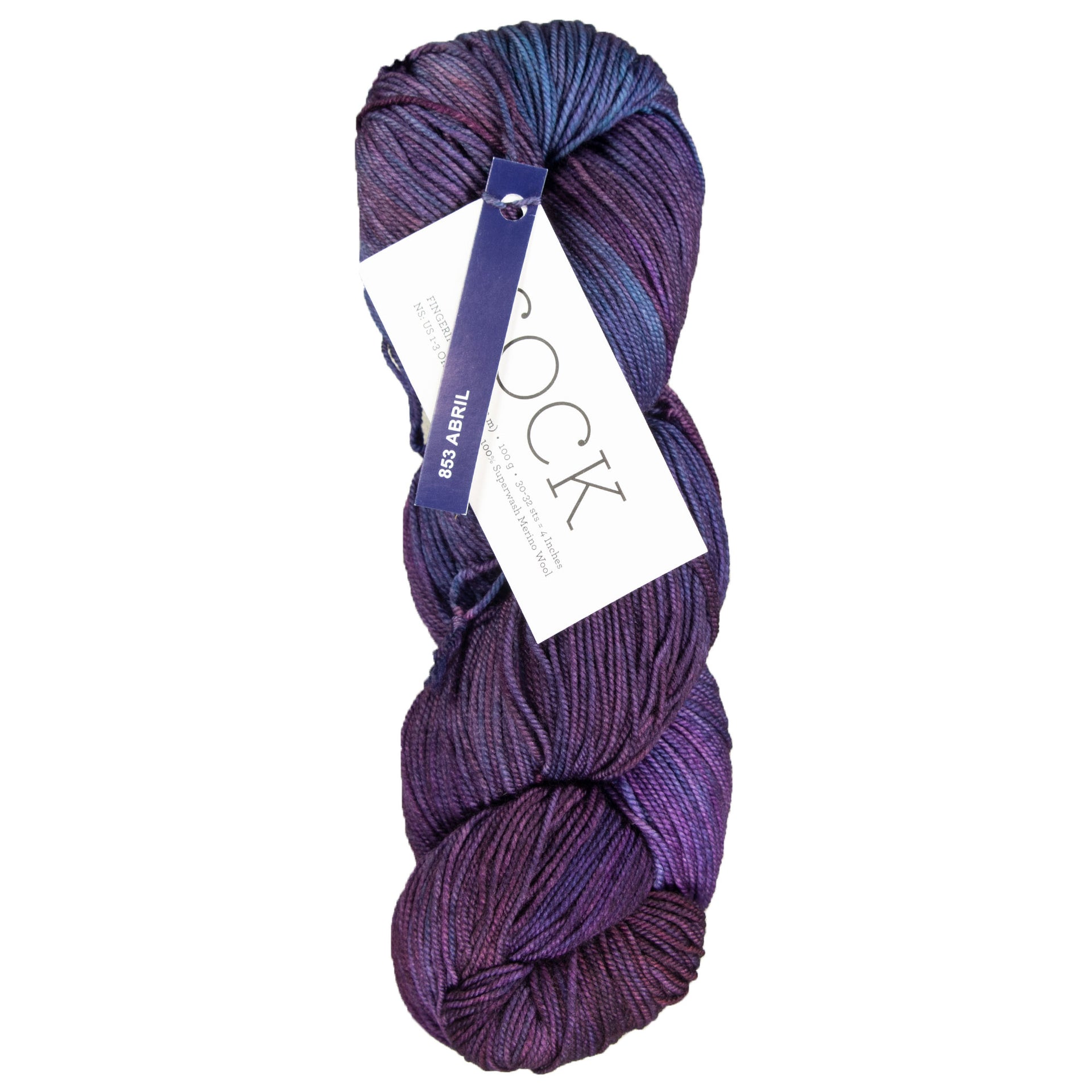 Malabrigo Sock Yarn - 853 Abril - Zoom Image

