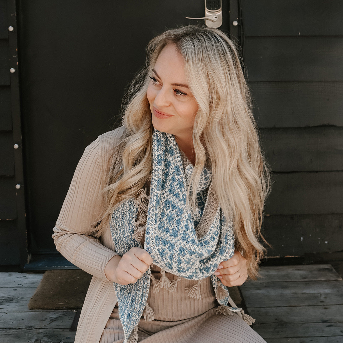 Allison's Harmony Fingering Lunae Shawl - Main Image 2
