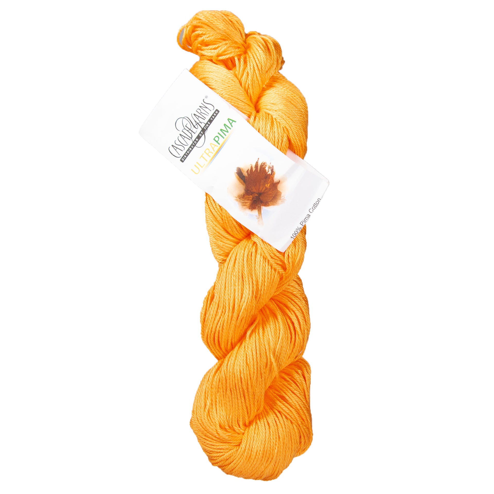 Cascade Yarns Ultra Pima Yarn - 3749 Marigold - Zoom Image
