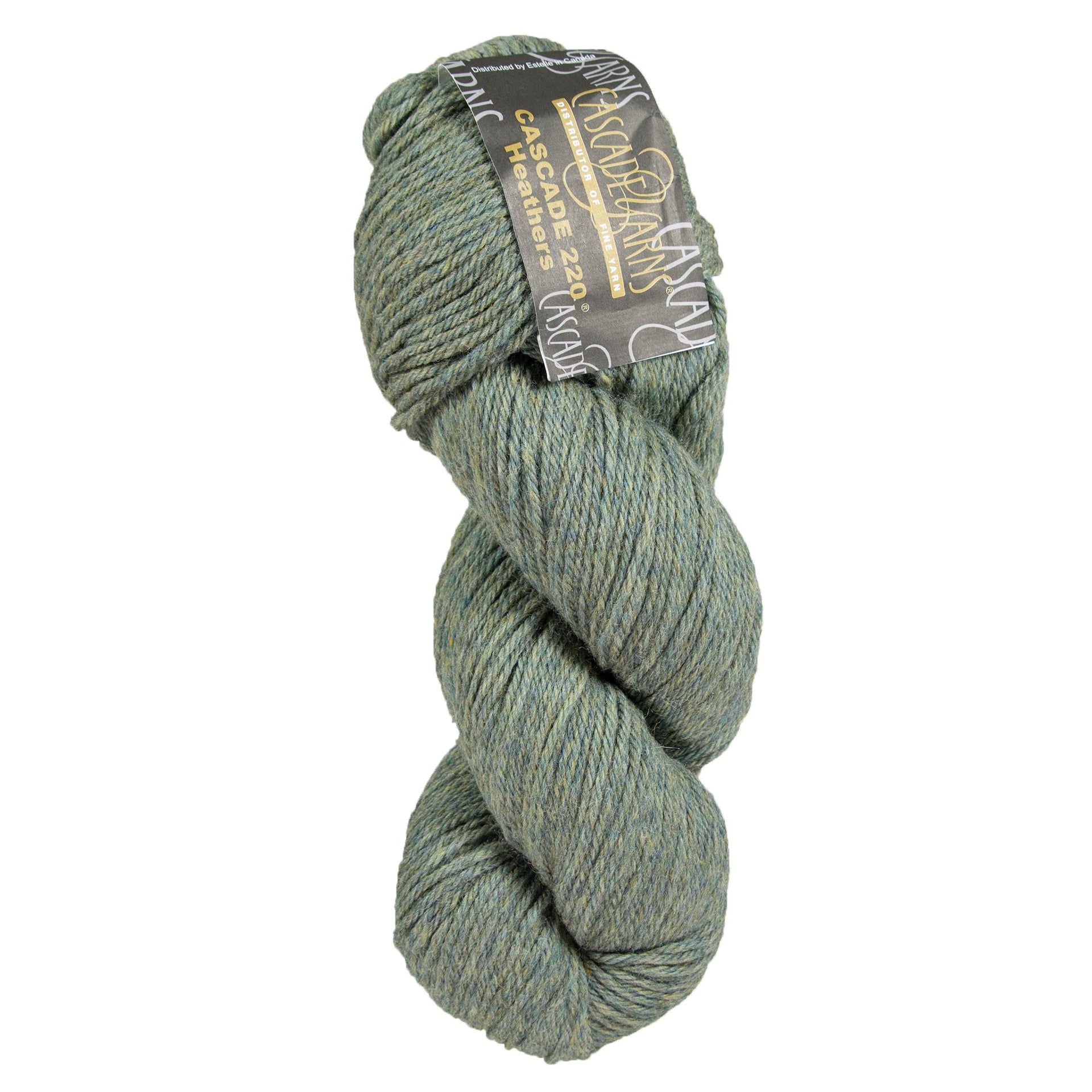 Cascade 220 Yarn - 9450 Smoke Heather - Zoom Image

